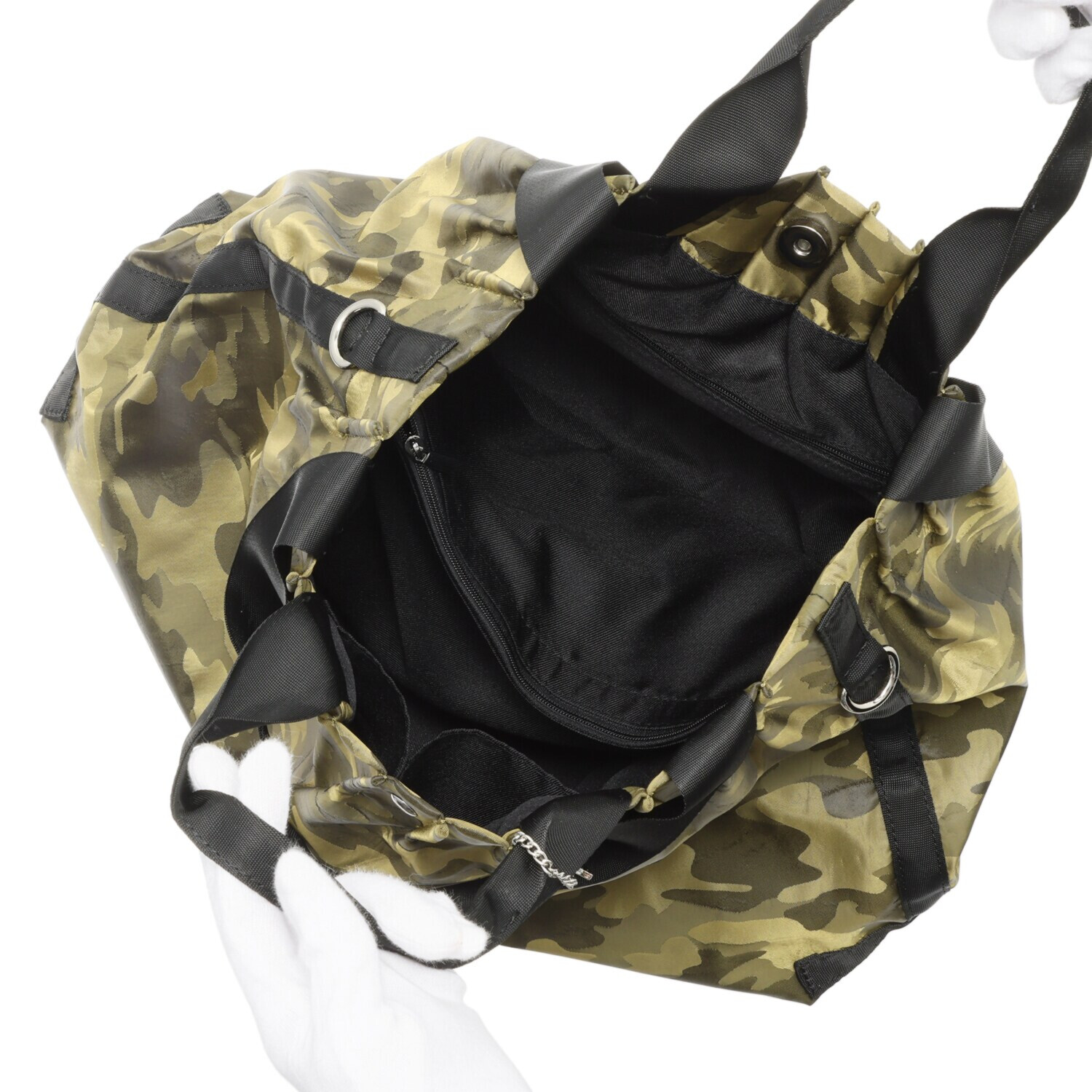 ベルモサ 軽量 ３ウェイ３層トートバッグ ＜柄＞