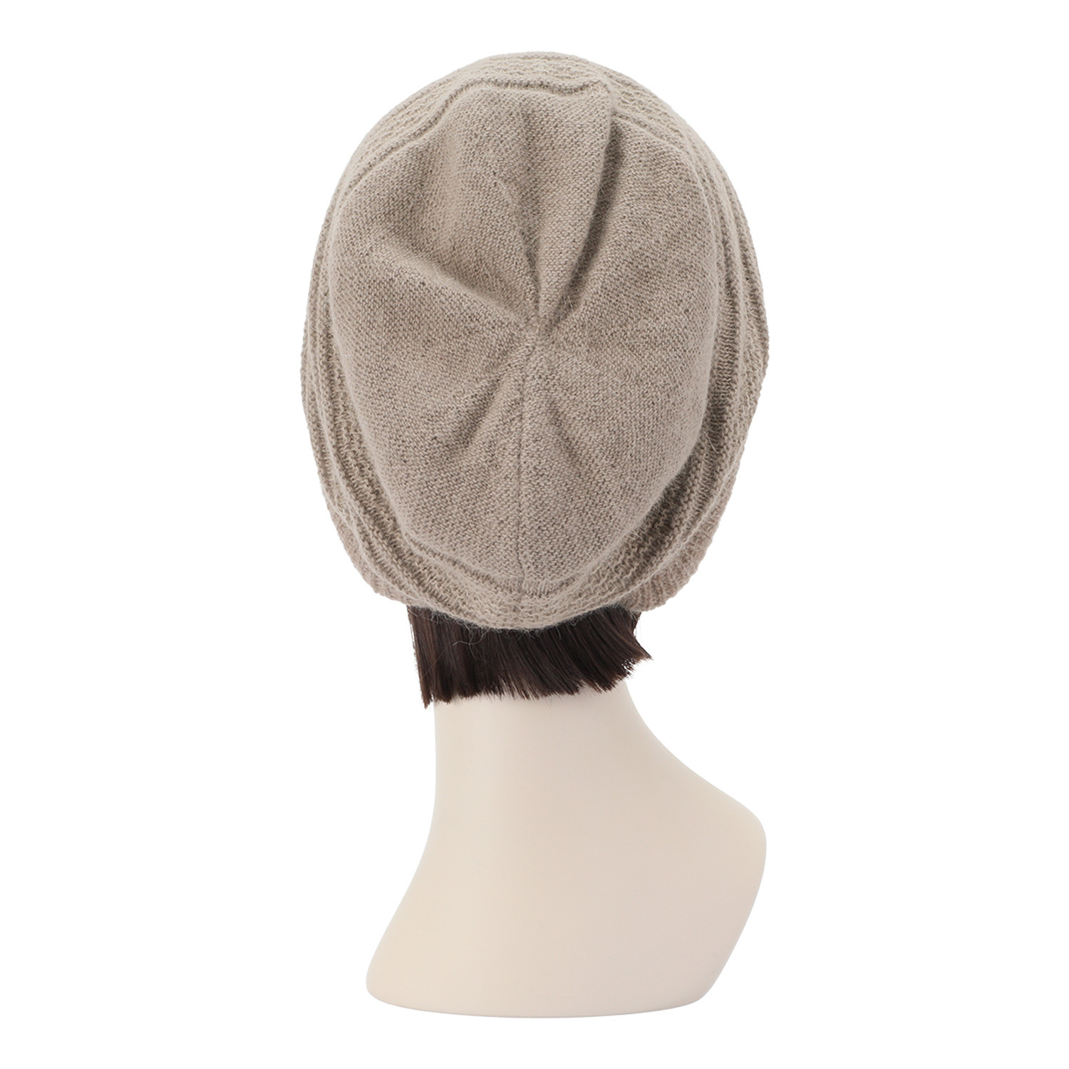 ベル・モード アンゴラ混 ふんわり ニット帽子