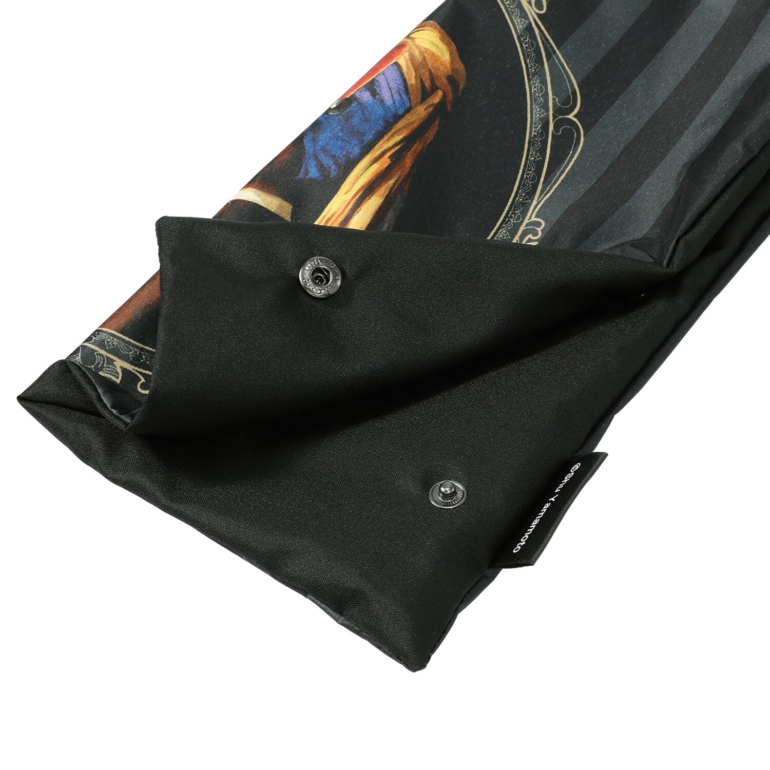 キャットアート 晴雨兼用　軽量 折りたたみミニ傘 収納バッグ付