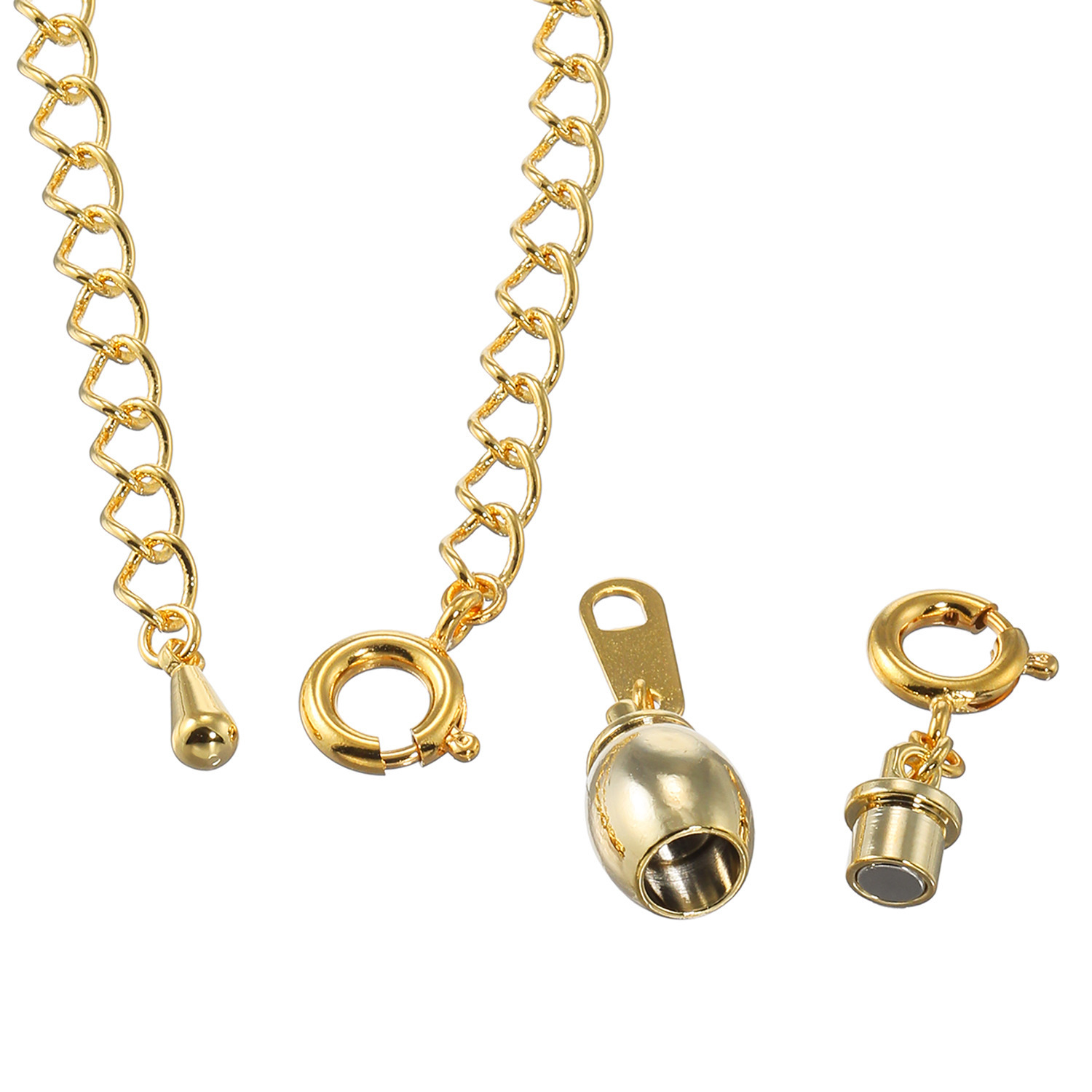 バイ　ネイチャー バルーンデザイン マグネットクラスプ＆ アジャスターチェーン