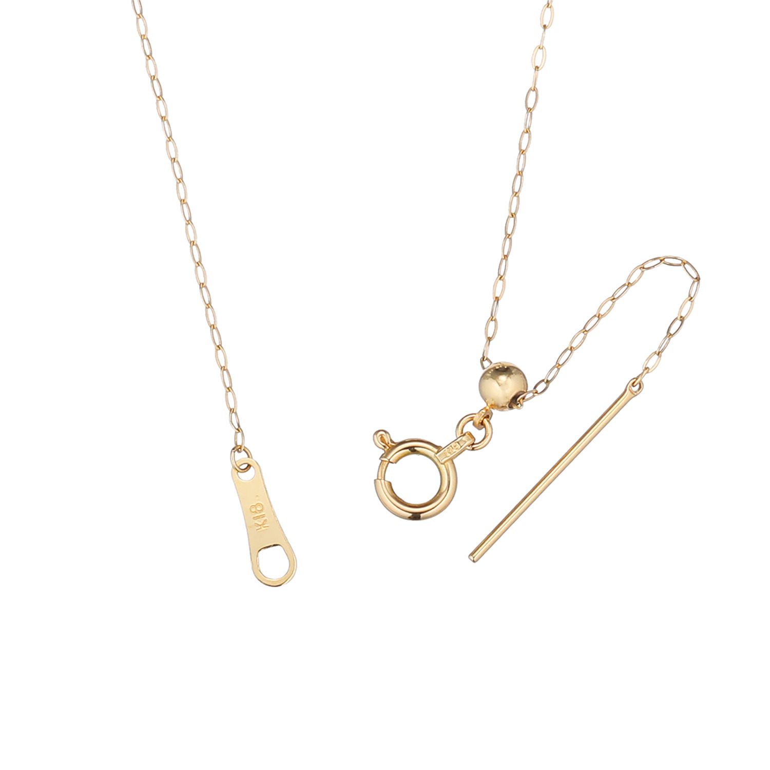 パールＫ バイ　キャスティータ １８Ｋ アコヤパール エンドピン＆可動パーツで 多彩にアレンジ！ ステーションペンダント