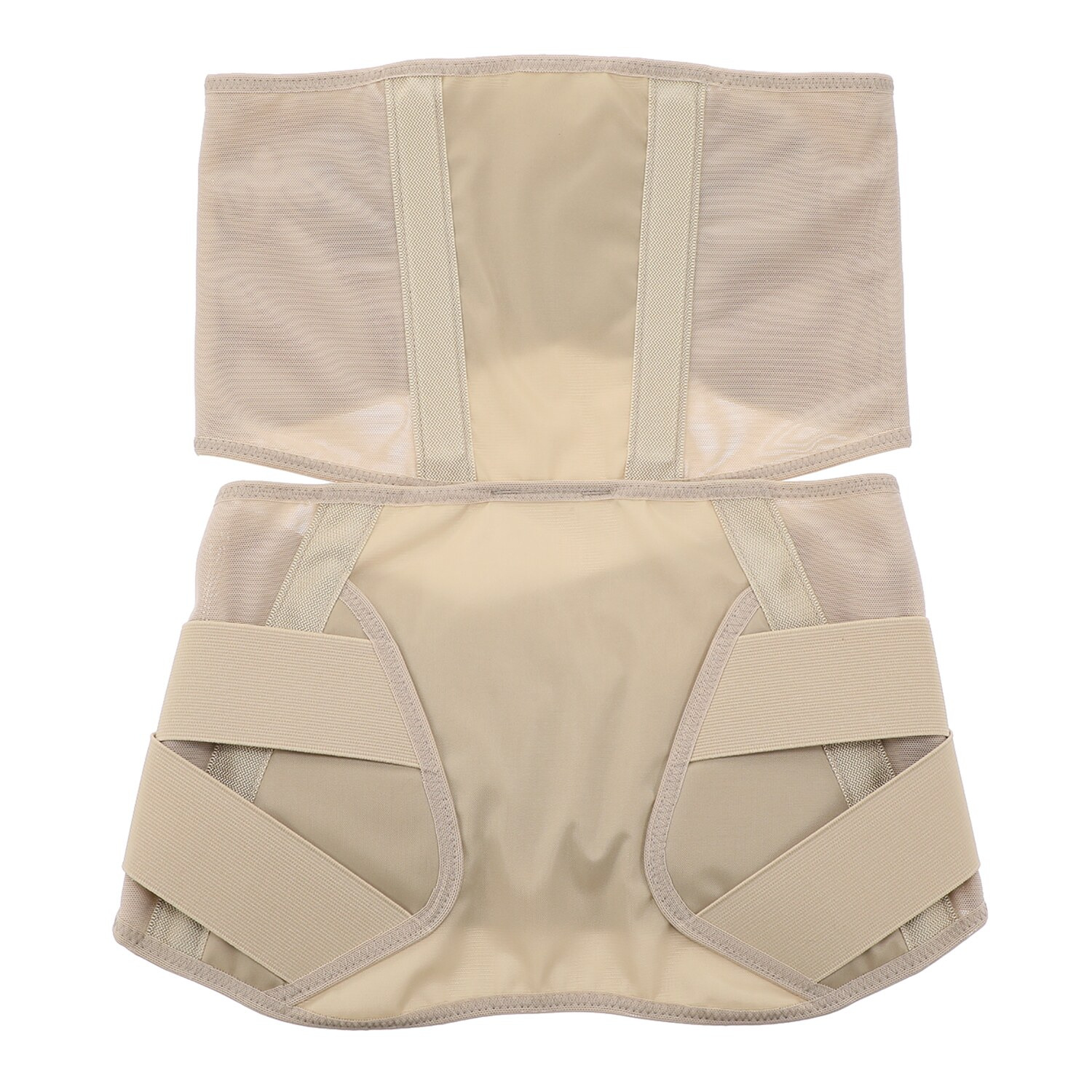 上下に分かれた ダブルのベルトで 腰椎周りと骨盤周りを しっかりホールド 骨盤先生の楽ちん 腰ベルトダブル