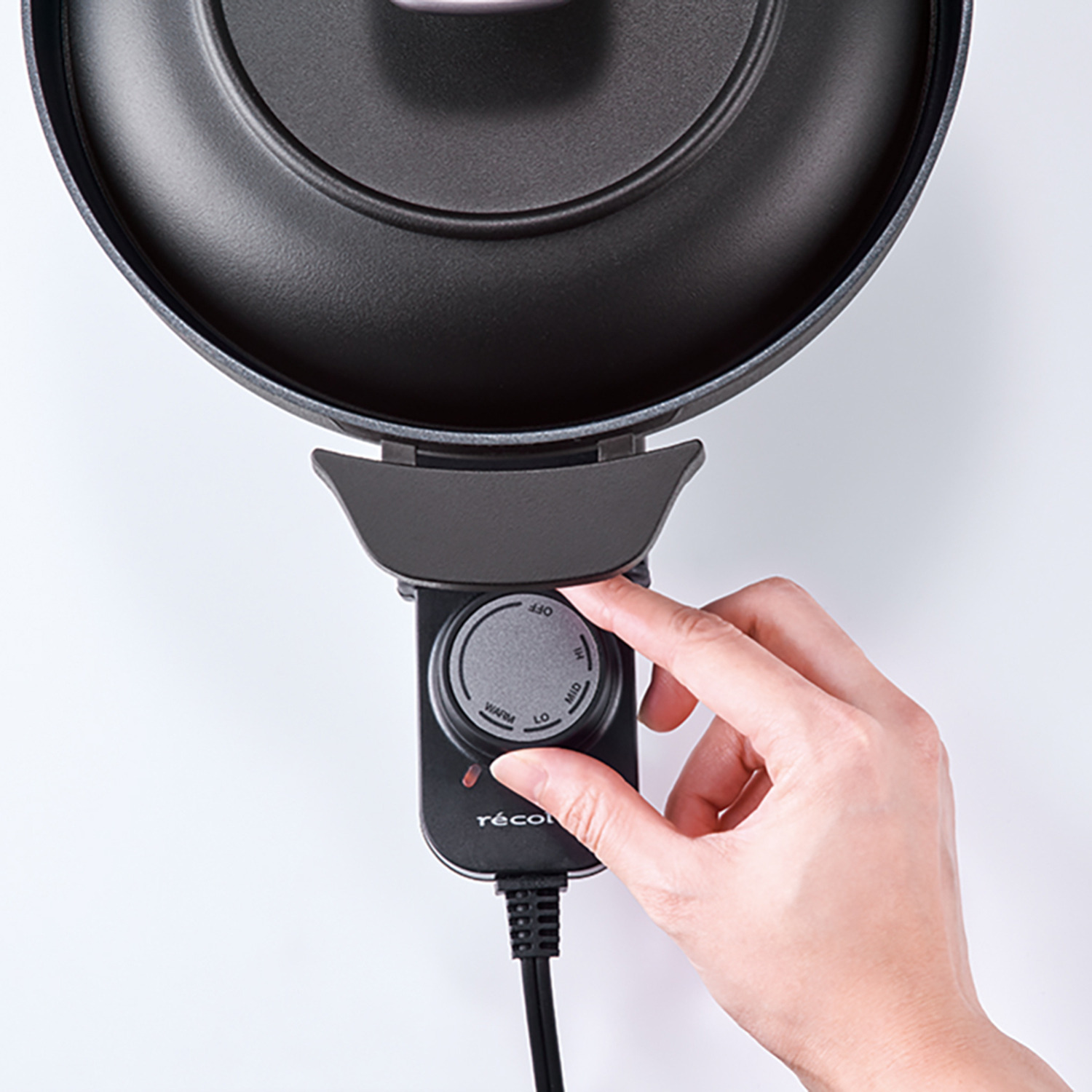 レコルト 毎日の食事を おいしく、たのしく。 １台５役の 卓上電気なべ コポット ＲＥＰ−１