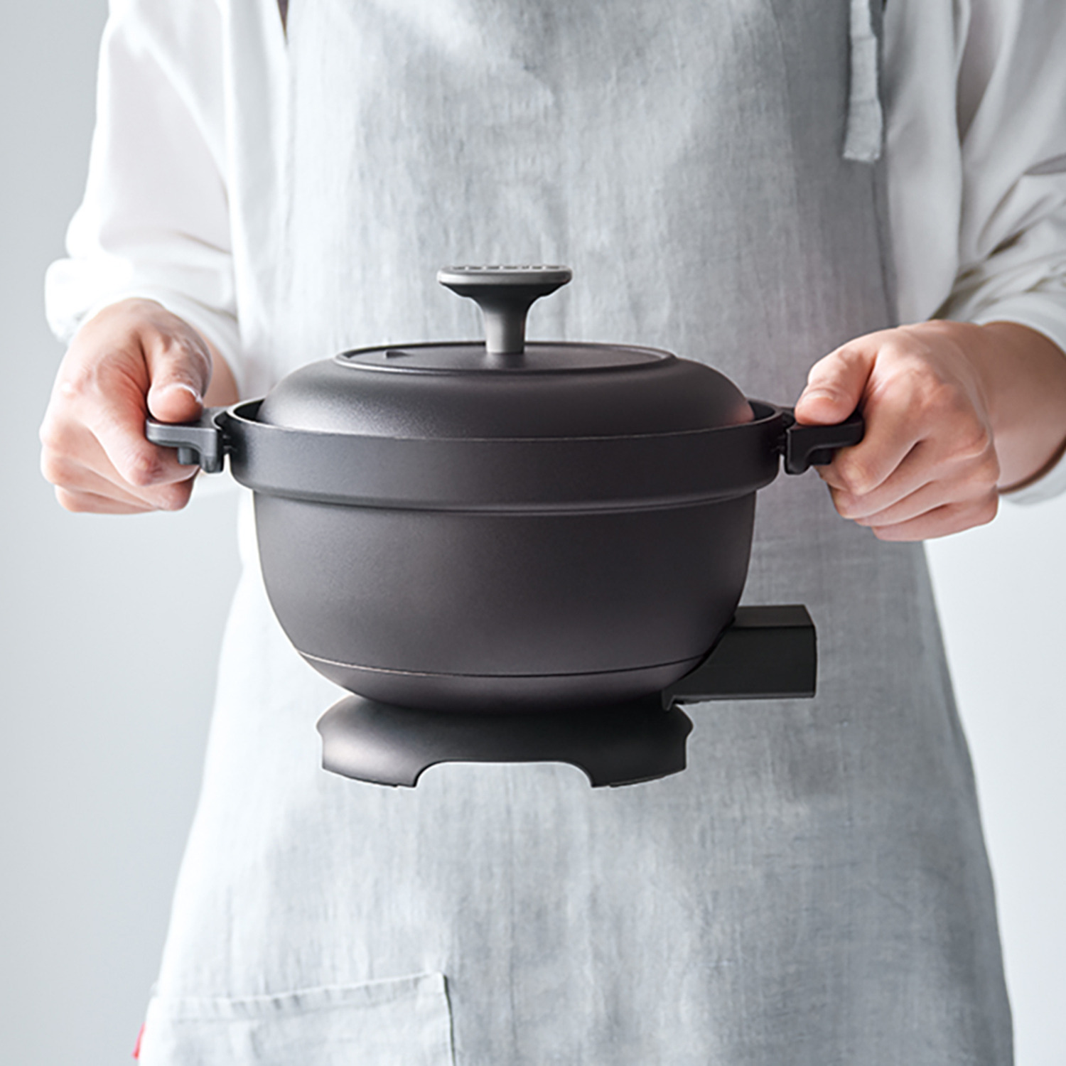 レコルト 毎日の食事を おいしく、たのしく。 １台５役の 卓上電気なべ コポット ＲＥＰ−１