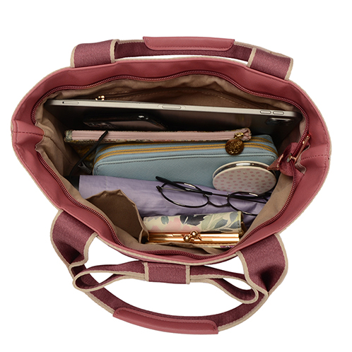 ラルジュ リボンモティーフ トートバッグ