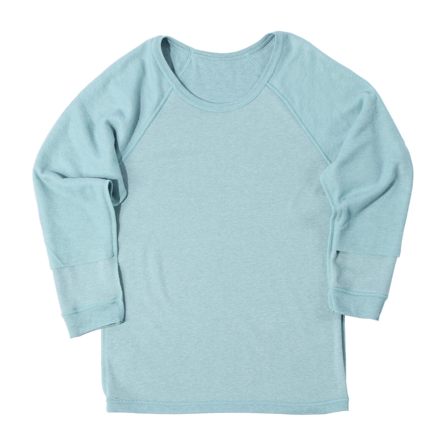 ジュエル 薔薇オイル配合 しっとりなめらか あったかＷ重ね 八分袖インナー３枚セット