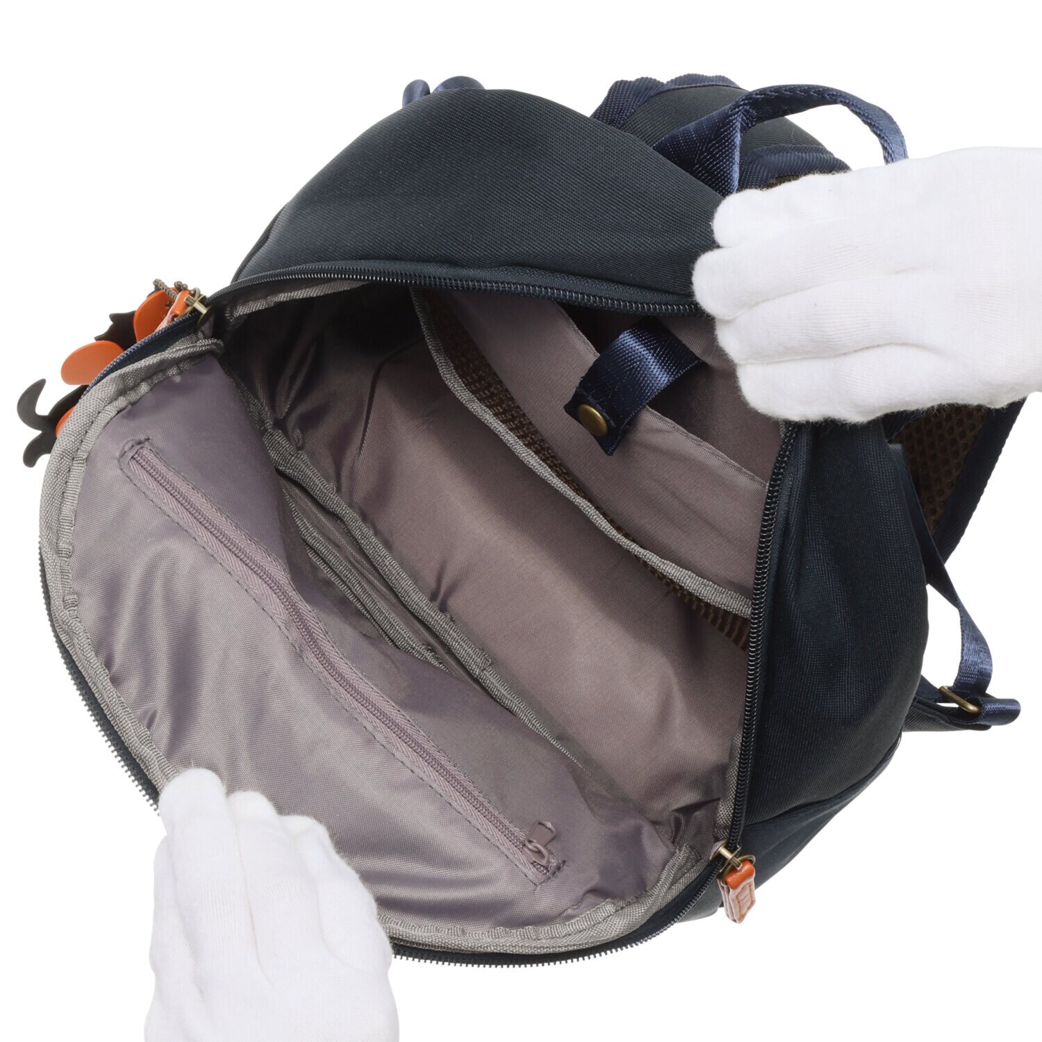 ダジュール 多機能ポケット ツイルリュック