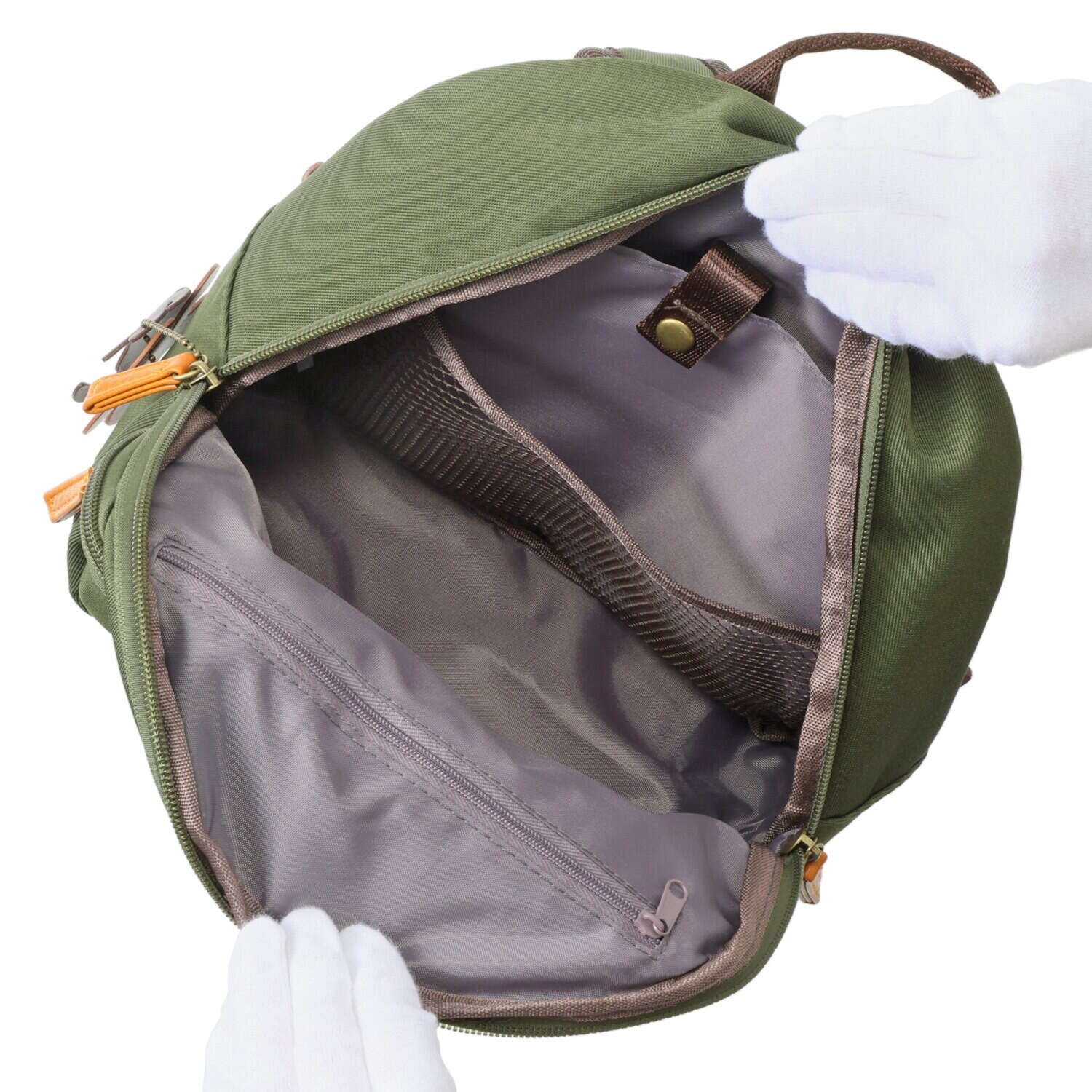 ダジュール 多機能ポケット ツイルリュック