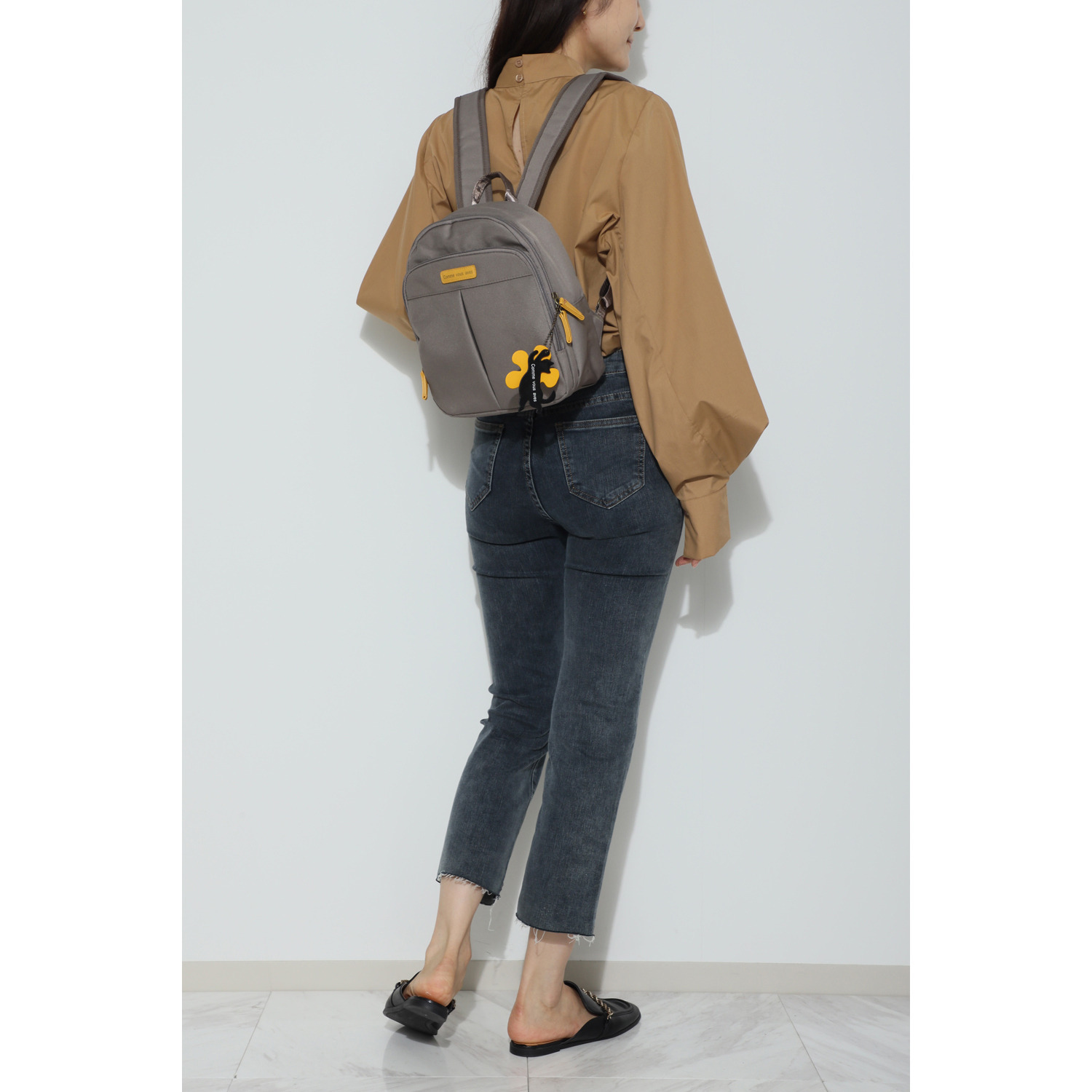 ダジュール 多機能ポケット ツイルリュック