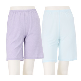 ブリーズドライ 遮熱＆汗対策 快適さらさら ハーフ丈ボトム ２枚セット
