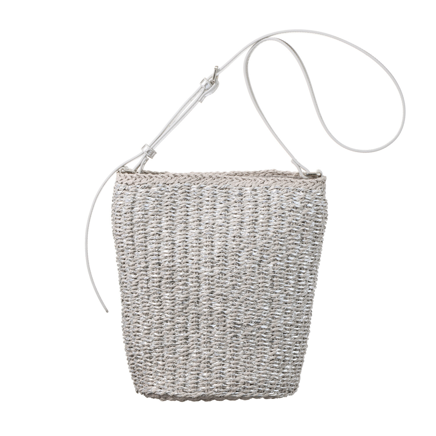 モーダプリンチペ ペーパーメッシュ 縦型ショルダーバッグ