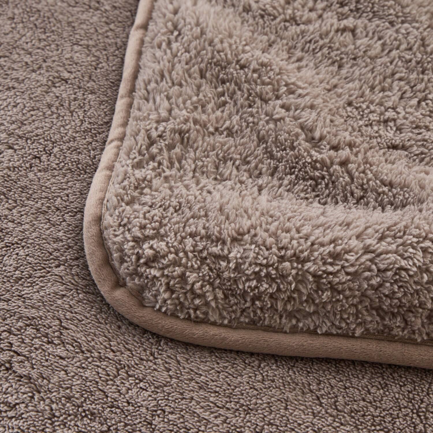 大津毛織 吸湿発熱ホットテックス 首元スリット＆ たっぷりロングサイズで 首から足まですっぽり！ あったかポカポカ毛布 ＜シングル＞