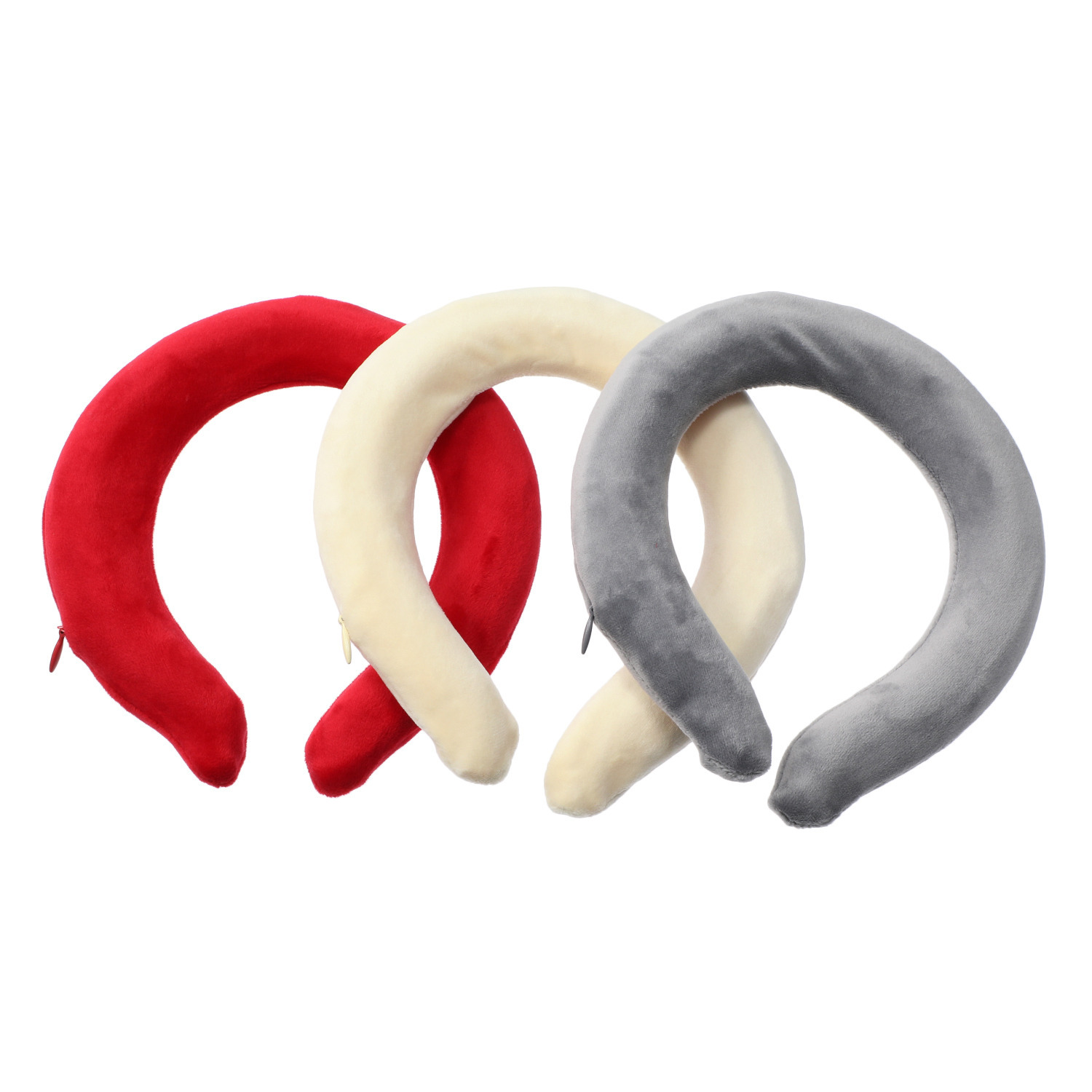 クイックウォーム くり返し使える カバー付 速暖ネックリング スペシャル３本セット ＜Ｌ＞