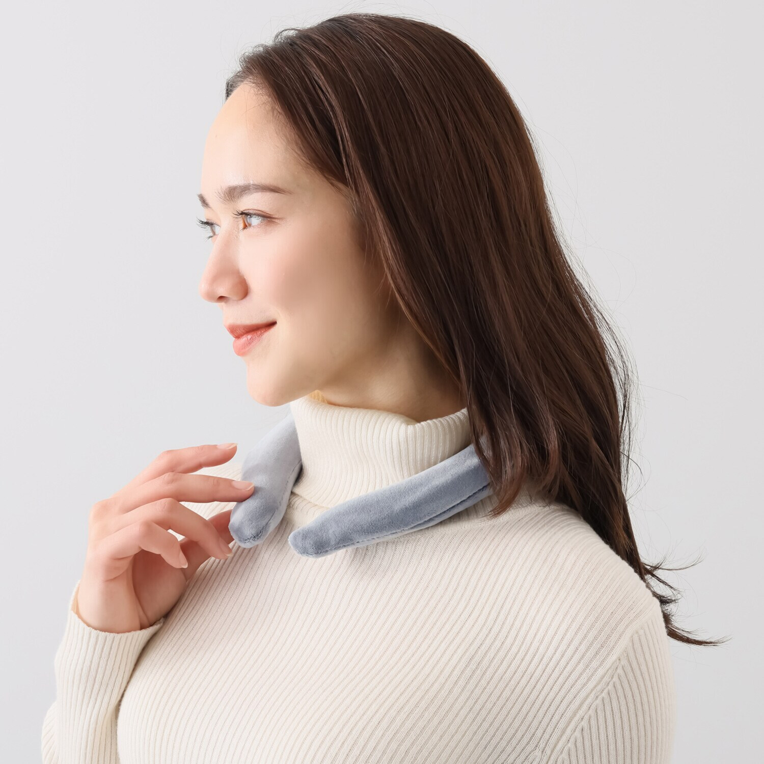 クイックウォーム くり返し使える カバー付 速暖ネックリング スペシャル３本セット ＜Ｌ＞