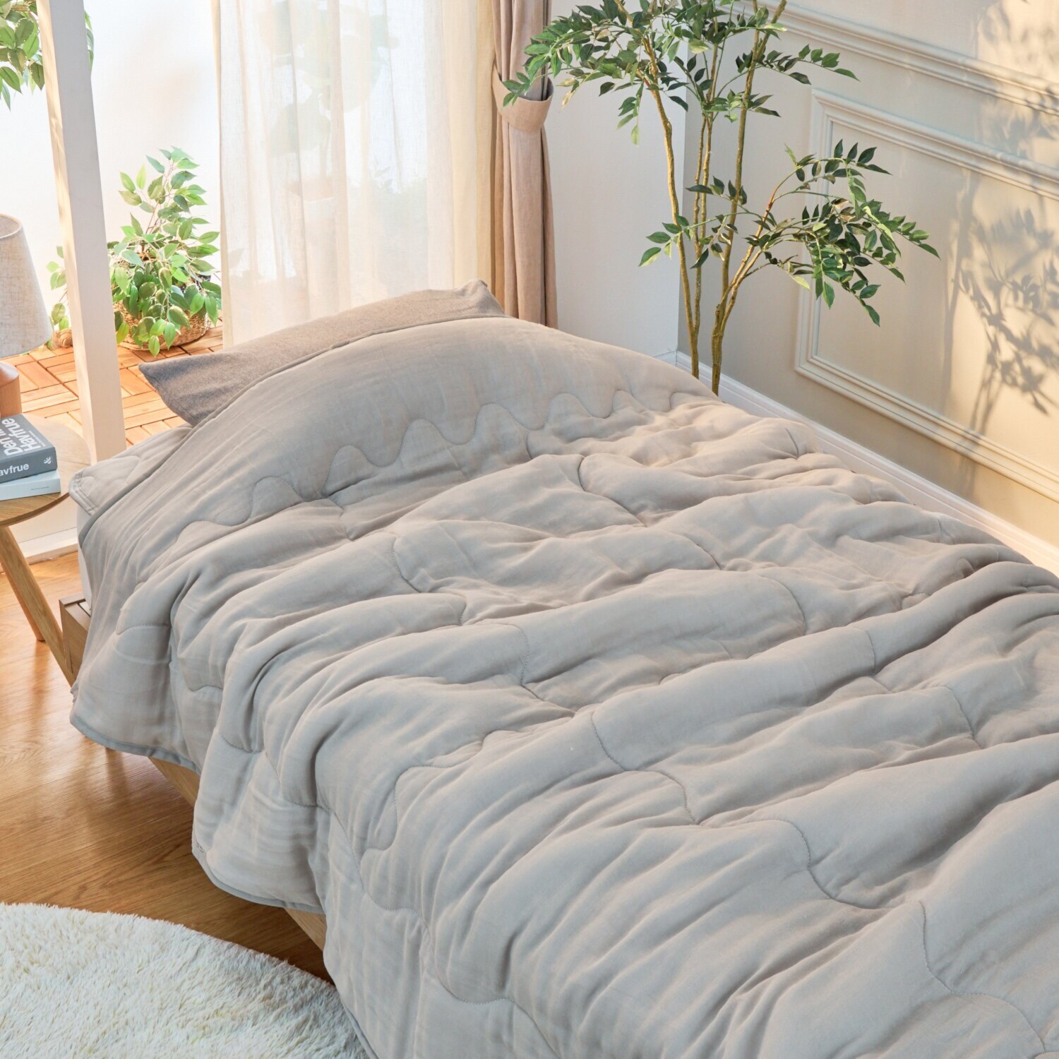 モリリン トリプルリッチ 凄暖 ４ＷＡＹ掛けふとん ＜シングル＞