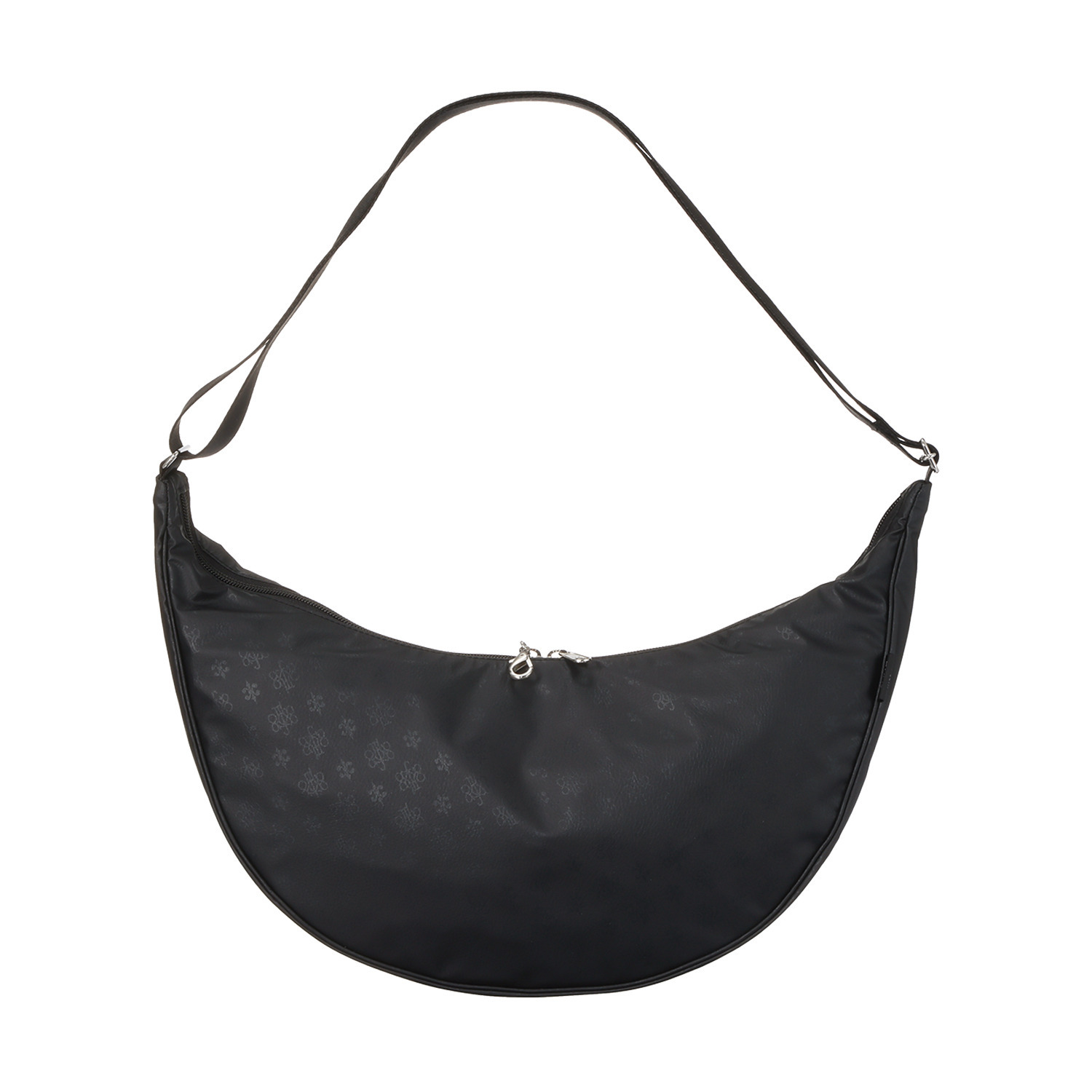 ラビラビ 老舗（株）ヤマト屋の ポリカーボネイト 薄合成皮革使用 超軽量　クレセントムーン ショルダーバッグ 