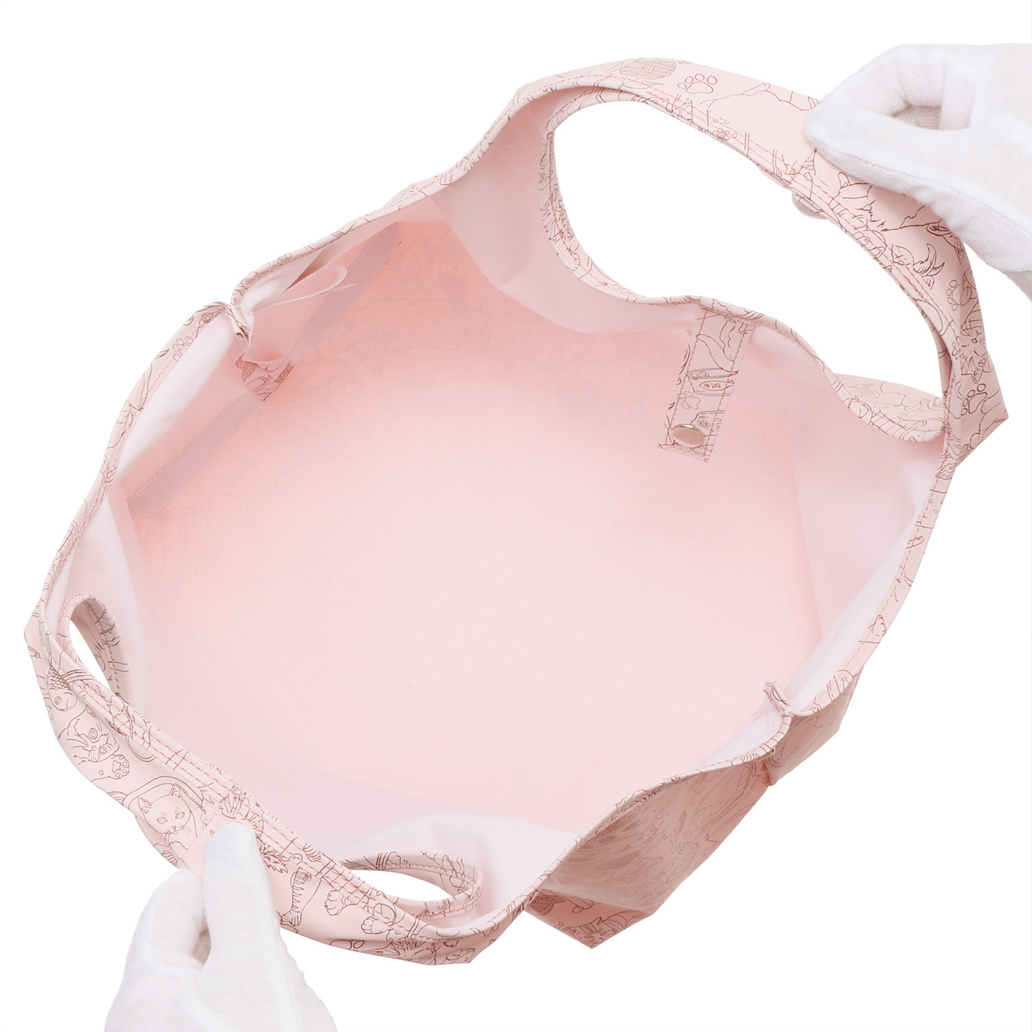 ラビラビ 老舗（株）ヤマト屋の ポリカーボネイト 薄合成皮革使用 超軽量ＳＯＺＡＩバッグ 