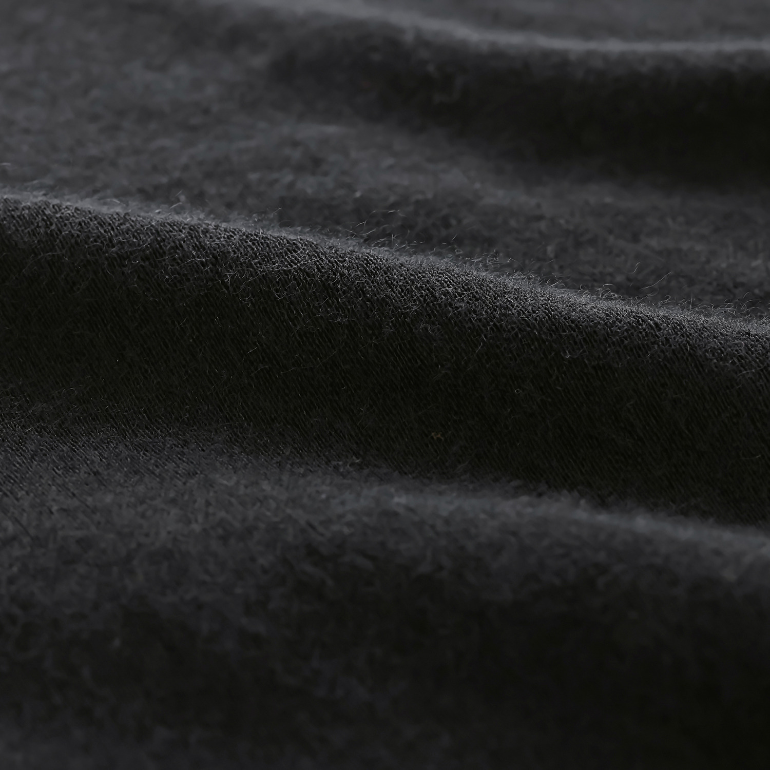 マルー バイ　エイガールズ イタリア・カリアッジ社製 カシミヤ糸１００％使用 ストール ＜ブラック＞