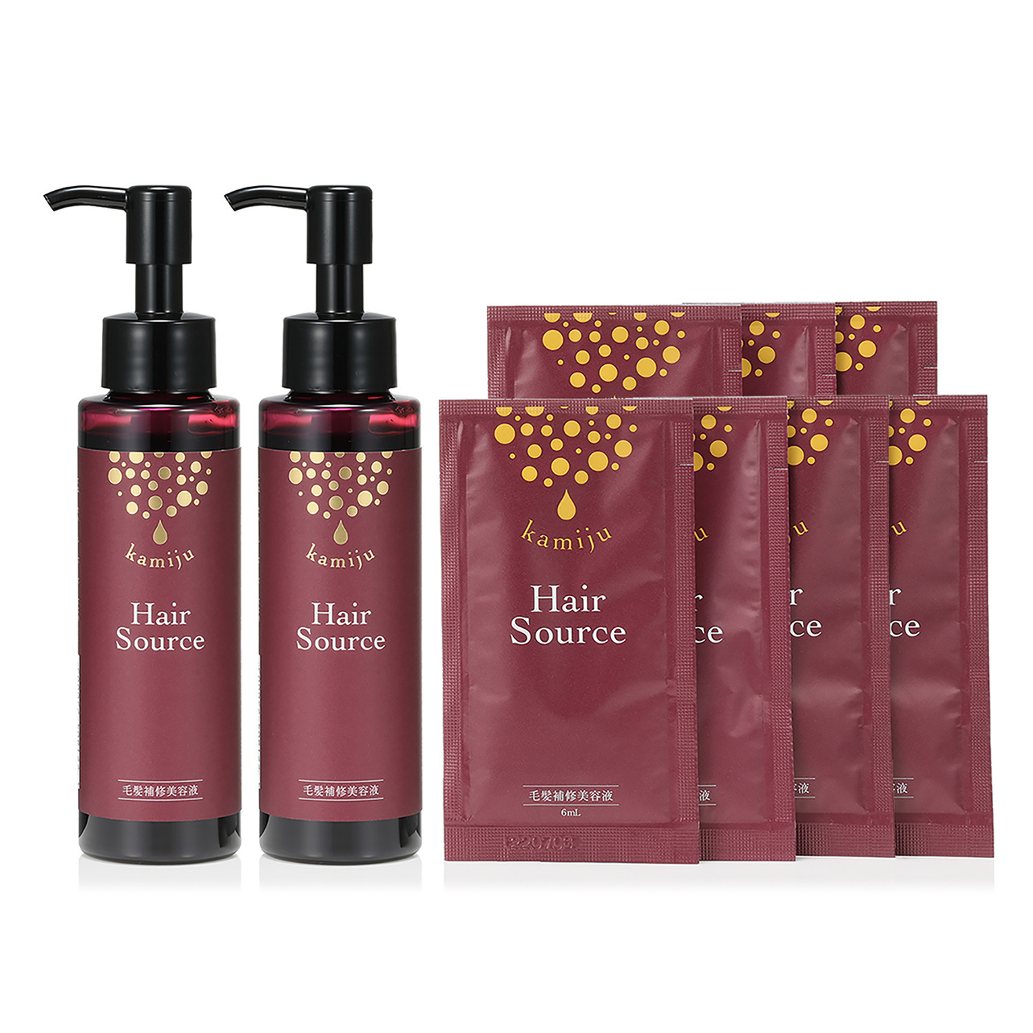 カミージュ 髪を補修して ハリ・コシ・ツヤ美髪へ ヘアソース ２本特別増量セット