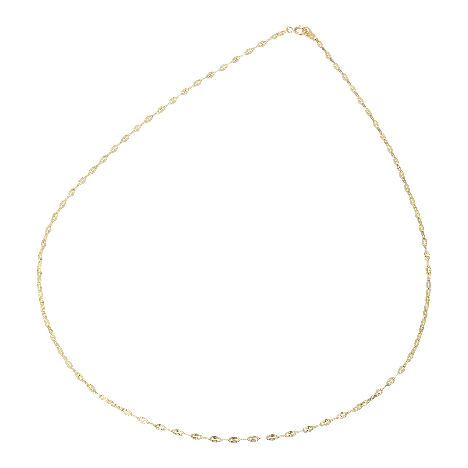 アルテッロ １８Ｋ 夜空の星の煌めき シャイニースター デザインネックレス