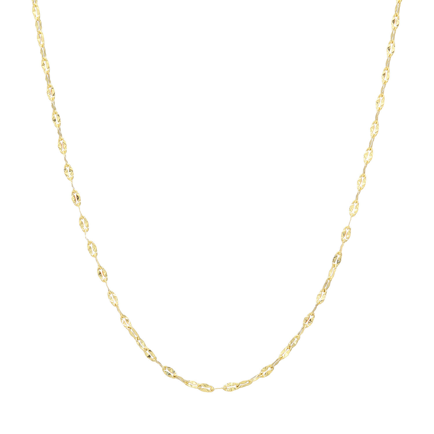 アルテッロ １８Ｋ 夜空の星の煌めき シャイニースター ロングデザインネックレス