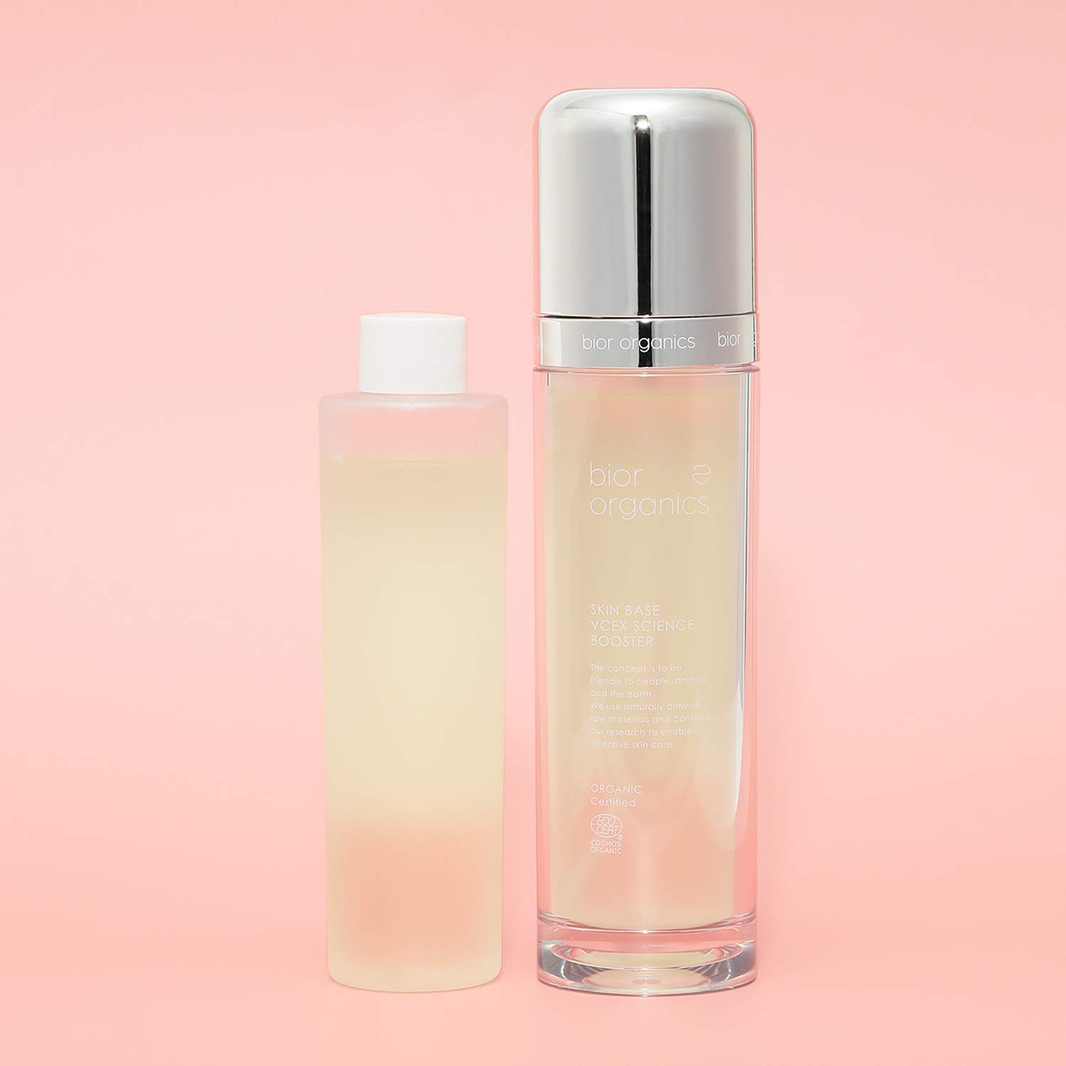 ビオール　オーガニクス エコサートコスモス オーガニック認証取得 美容成分１００％配合 スキンベース ＶＣＥＸサイエンス ブースター ２本分セット