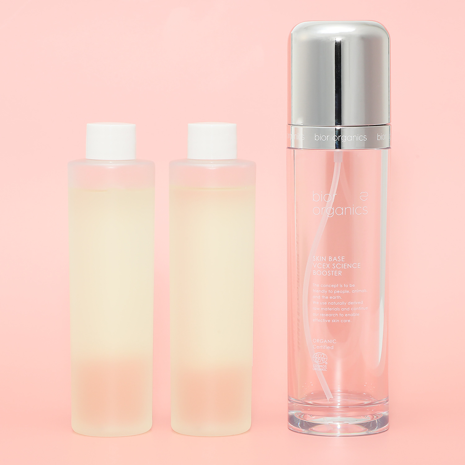 ビオール　オーガニクス エコサートコスモス オーガニック認証取得 美容成分１００％配合 スキンベース ＶＣＥＸサイエンス ブースター ２本分セット