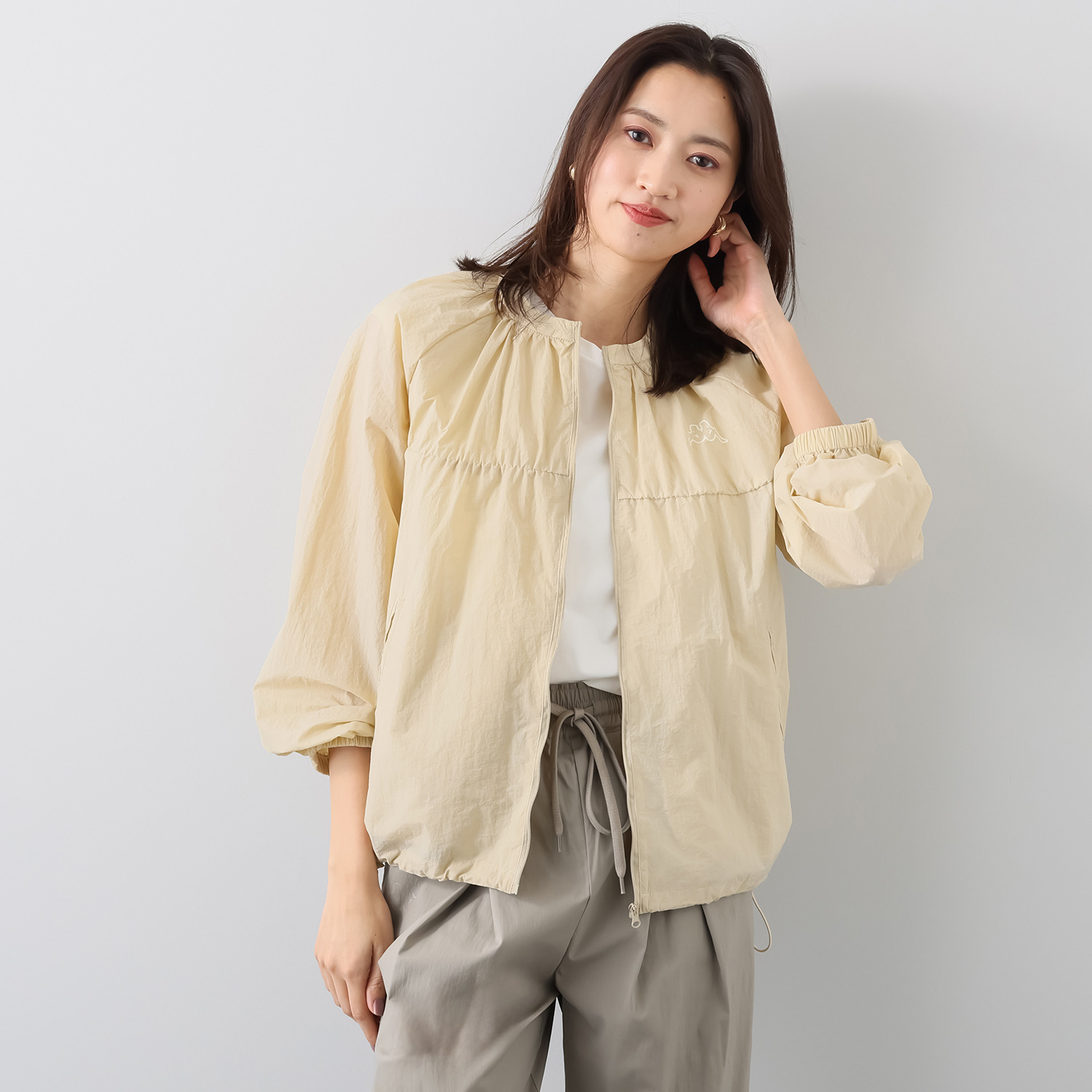 カッパ ＵＶカット・はっ水 ギャザー切替 ジャケット