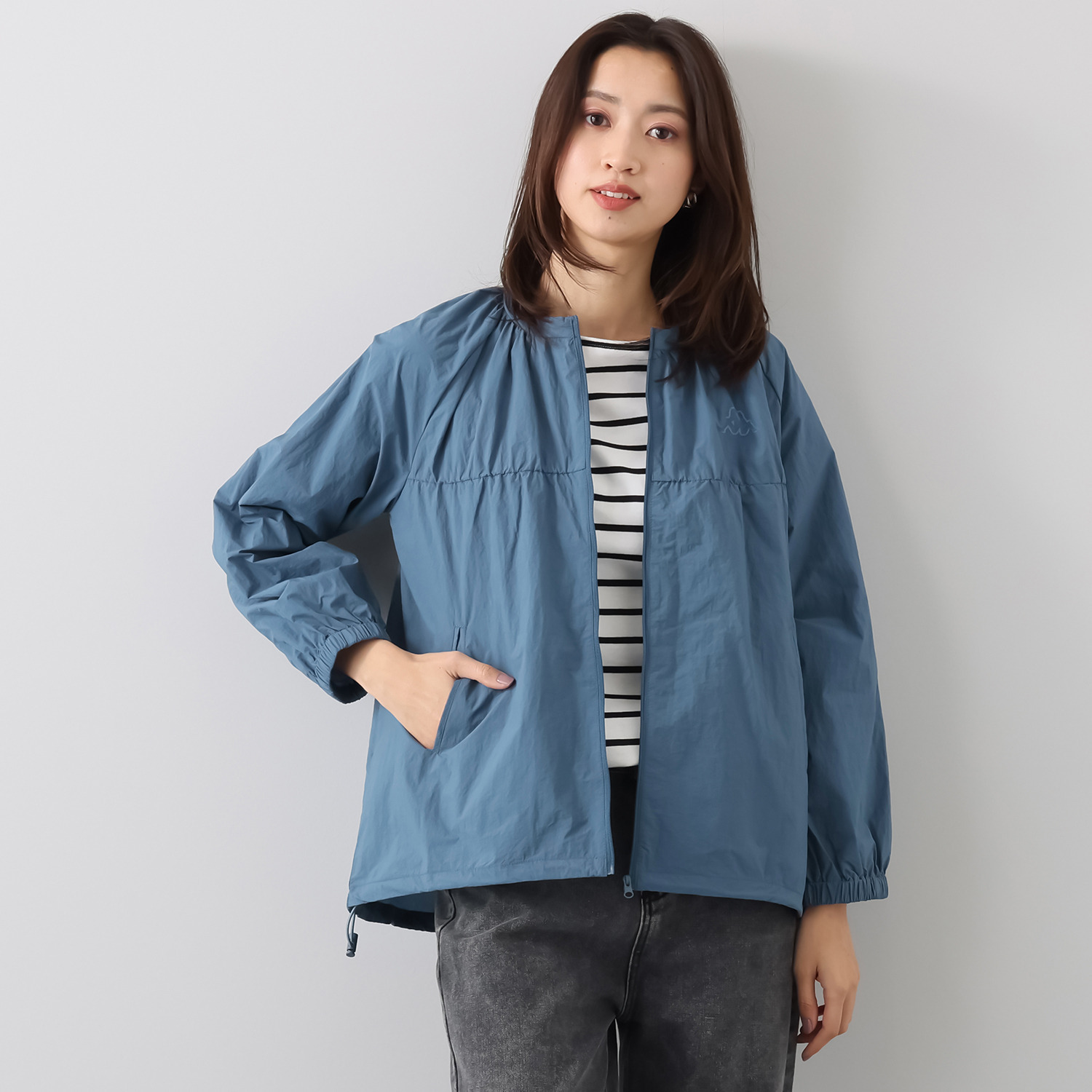 カッパ ＵＶカット・はっ水 ギャザー切替 ジャケット