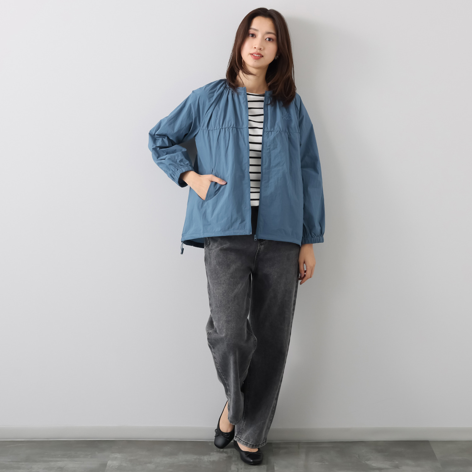 カッパ ＵＶカット・はっ水 ギャザー切替 ジャケット