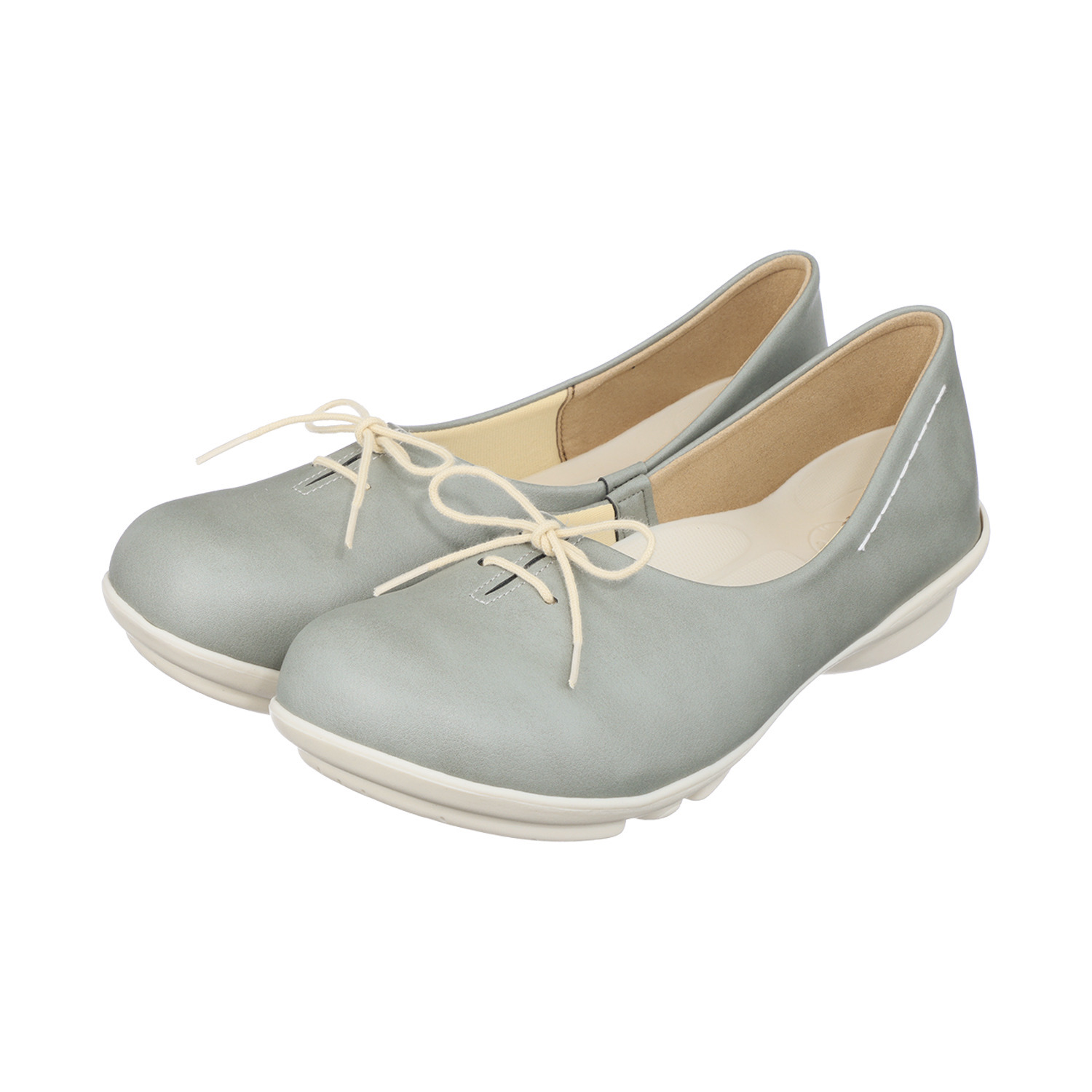 リゲッタ リボンアクセント フラットパンプス “ツヴォル”