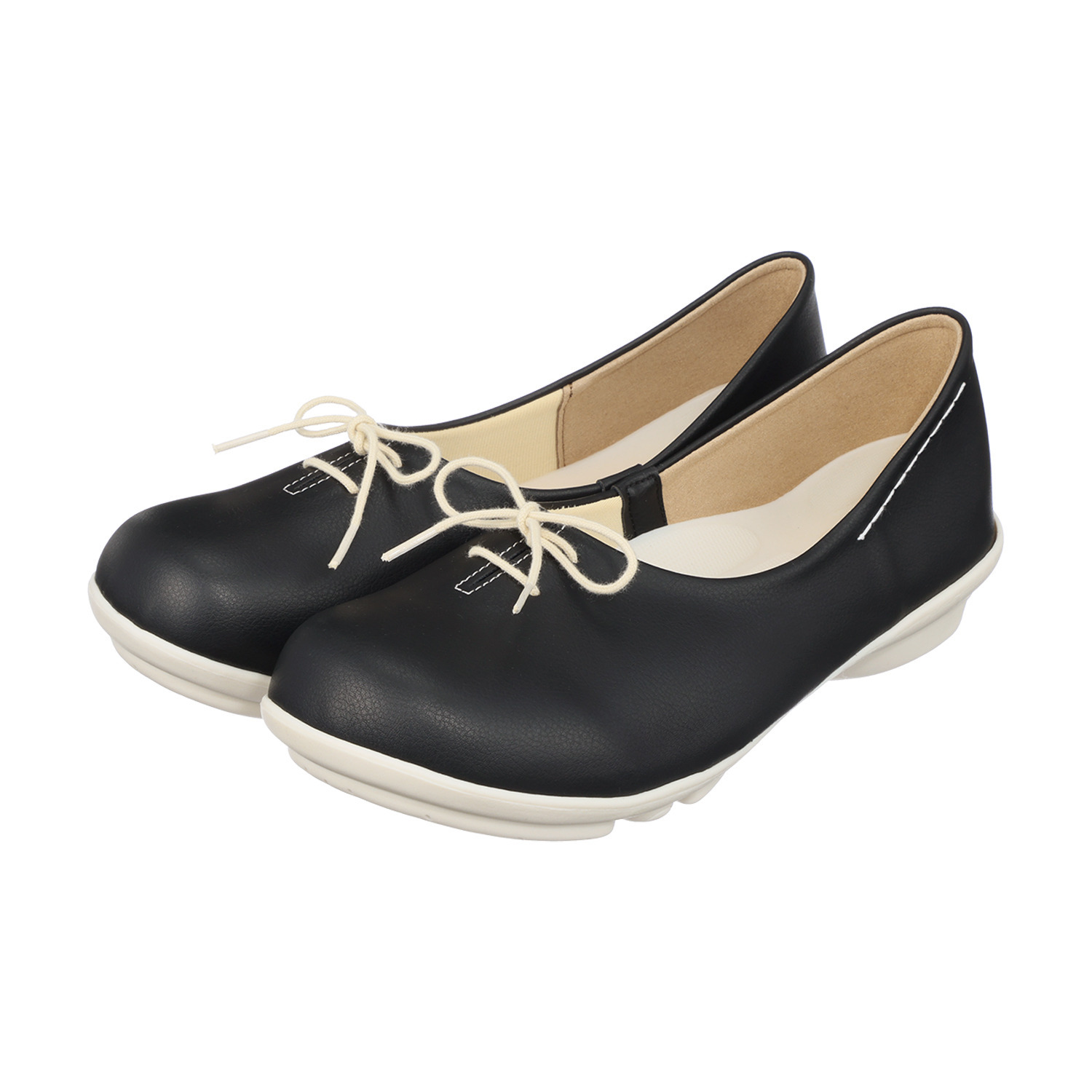 リゲッタ リボンアクセント フラットパンプス “ツヴォル”