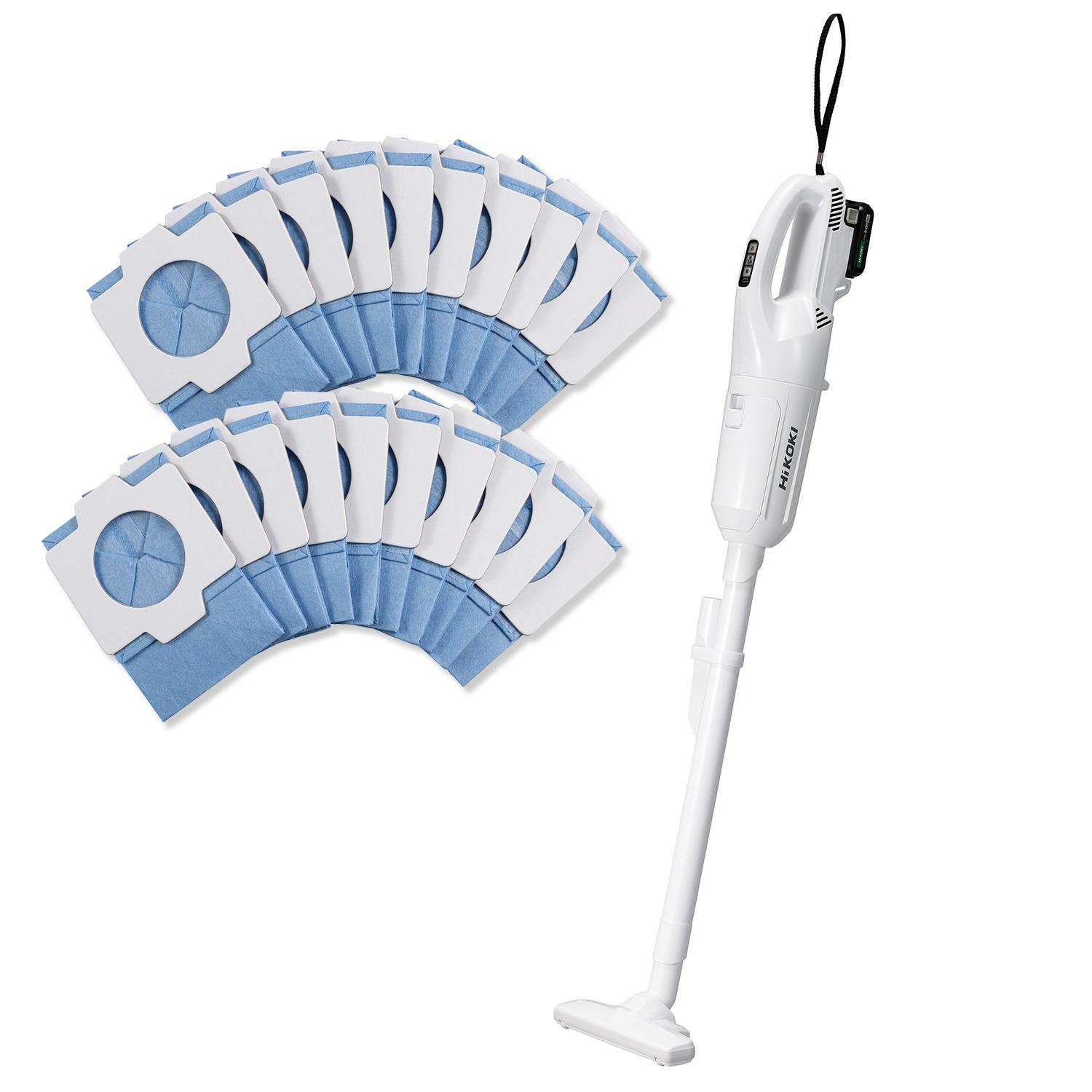 ハイコーキ スティック＆ハンディの ２ウェイで使える 紙パック式 コードレスクリーナ 特別セット