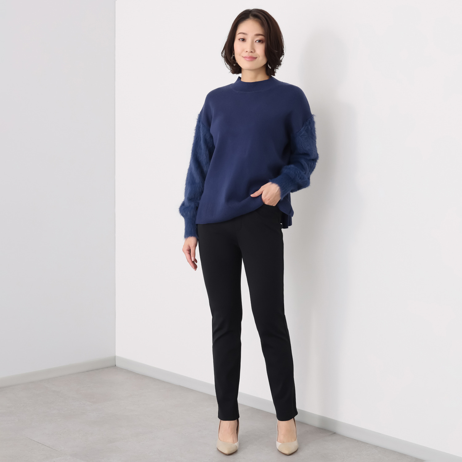 ラ・シュシュ ３Ｄパターンの 裏起毛パンツが 必ず入る！ オールメイドインジャパン お楽しみ袋 パンツ２本セット