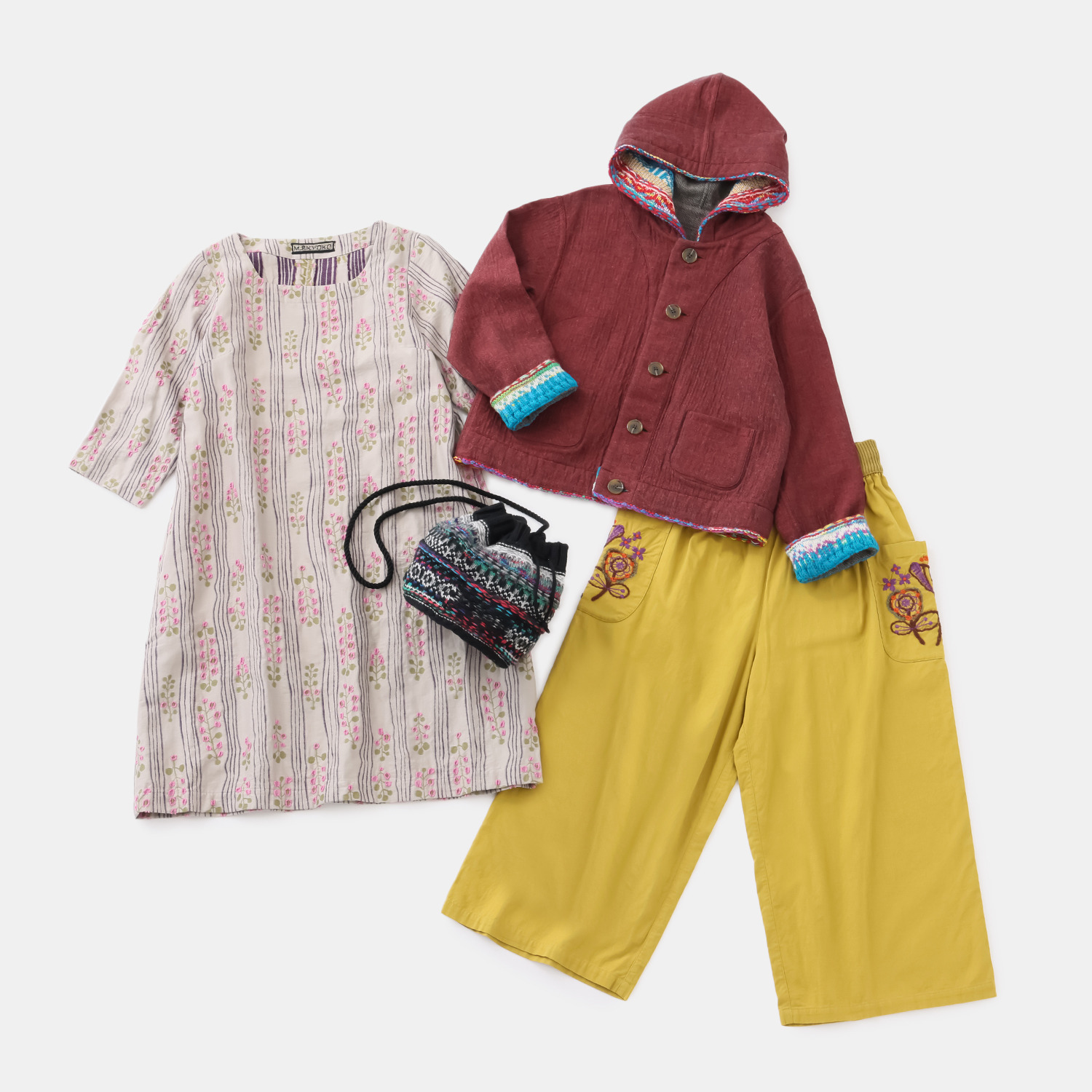 佐藤繊維ブランド お楽しみ袋 ファッションアイテム ４点セット