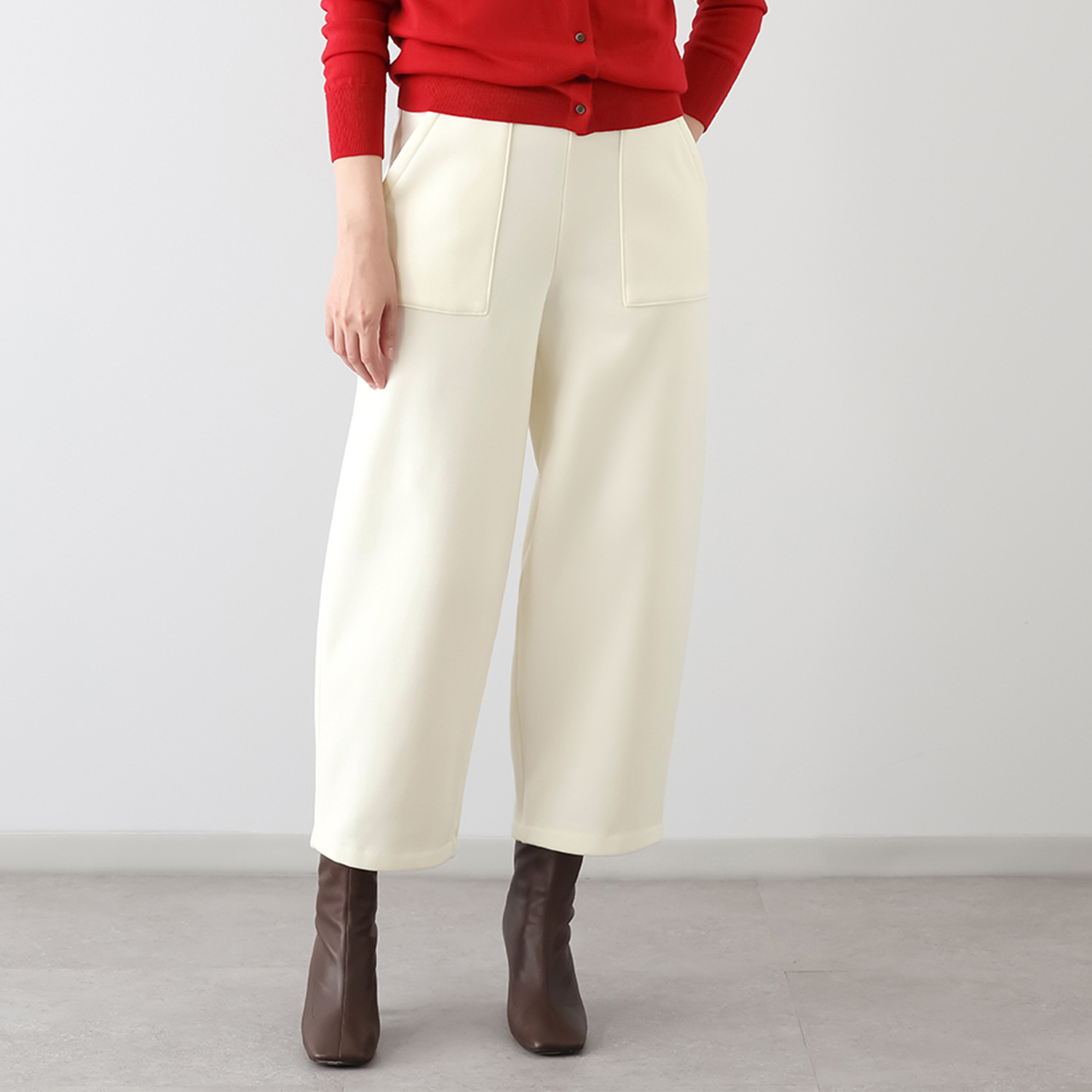 アンダモン 吸湿発熱・吸放湿 裏起毛 ベイカーバレルパンツ ＜ユニセックス＞