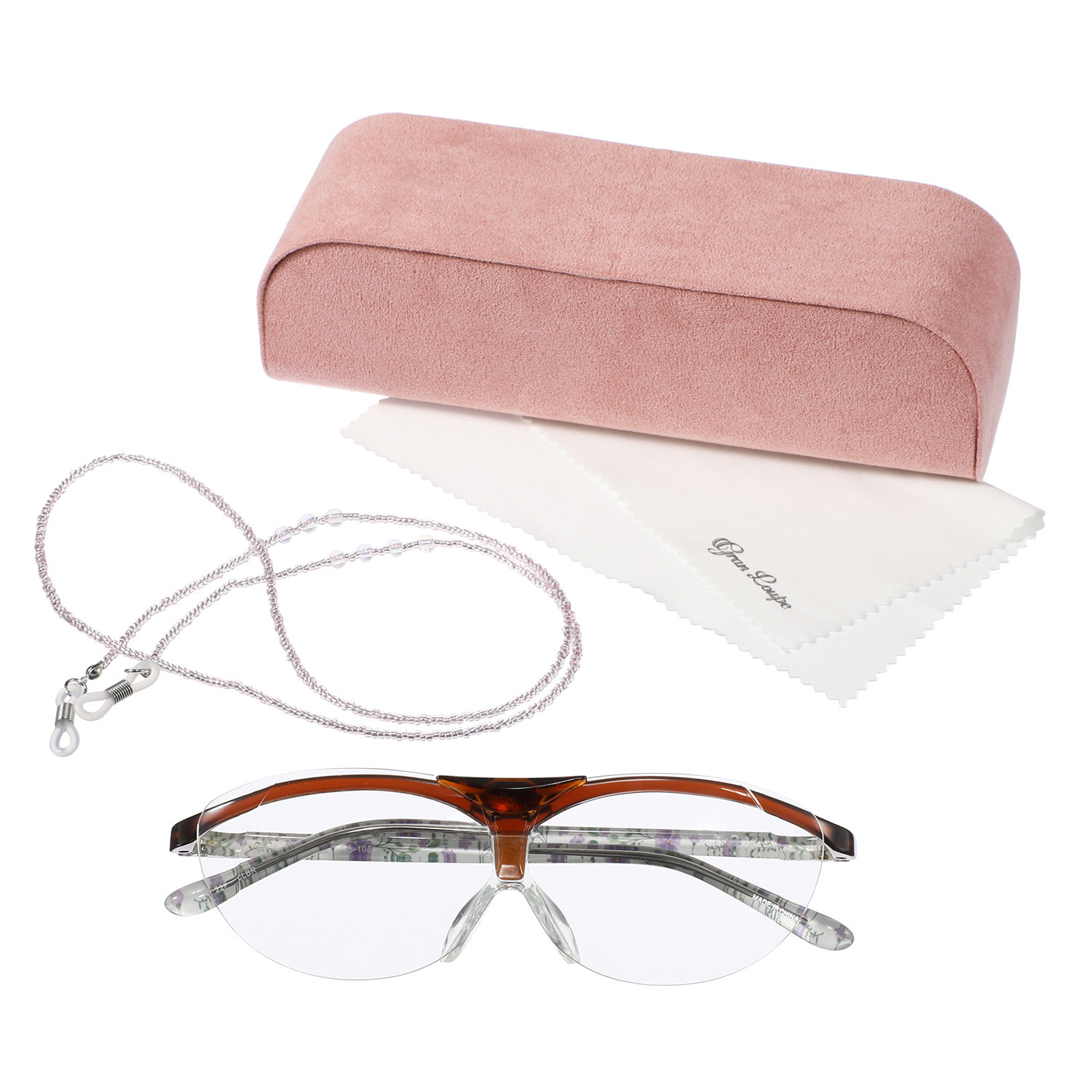 レンズの見やすさと かける快適性。 細部にも とことんこだわった 眼鏡市場コラボ 跳ね上げ式拡大鏡 アイルーぺグラン