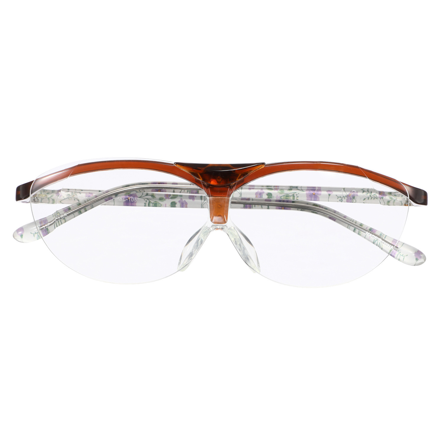 レンズの見やすさと かける快適性。 細部にも とことんこだわった 眼鏡市場コラボ 跳ね上げ式拡大鏡 アイルーぺグラン