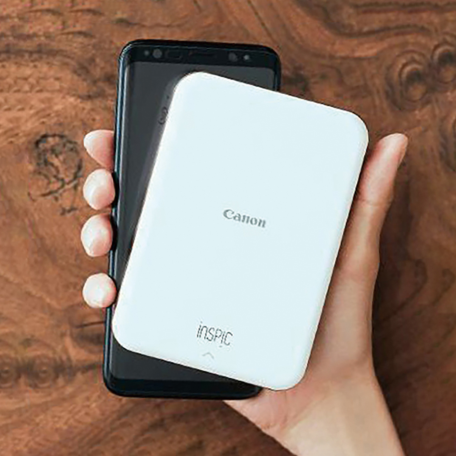 キヤノン 手のひらサイズの スマホ専用 ミニフォトプリンター ｉＮＳＰｉＣ ＰＶ−１２３