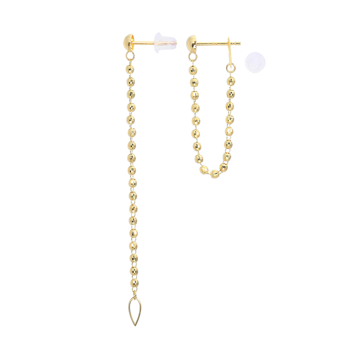 アルテッロ １８Ｋ ラグジュアリーボール ２ウェイ スウィングピアス