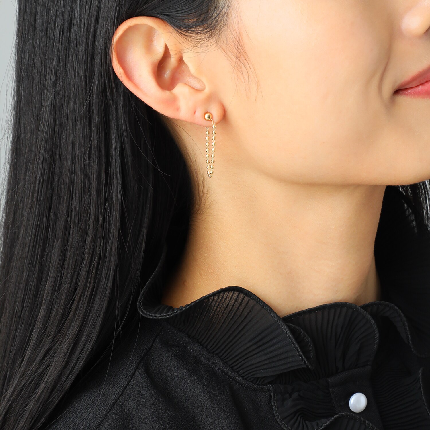 アルテッロ １８Ｋ ラグジュアリーボール ２ウェイ スウィングピアス