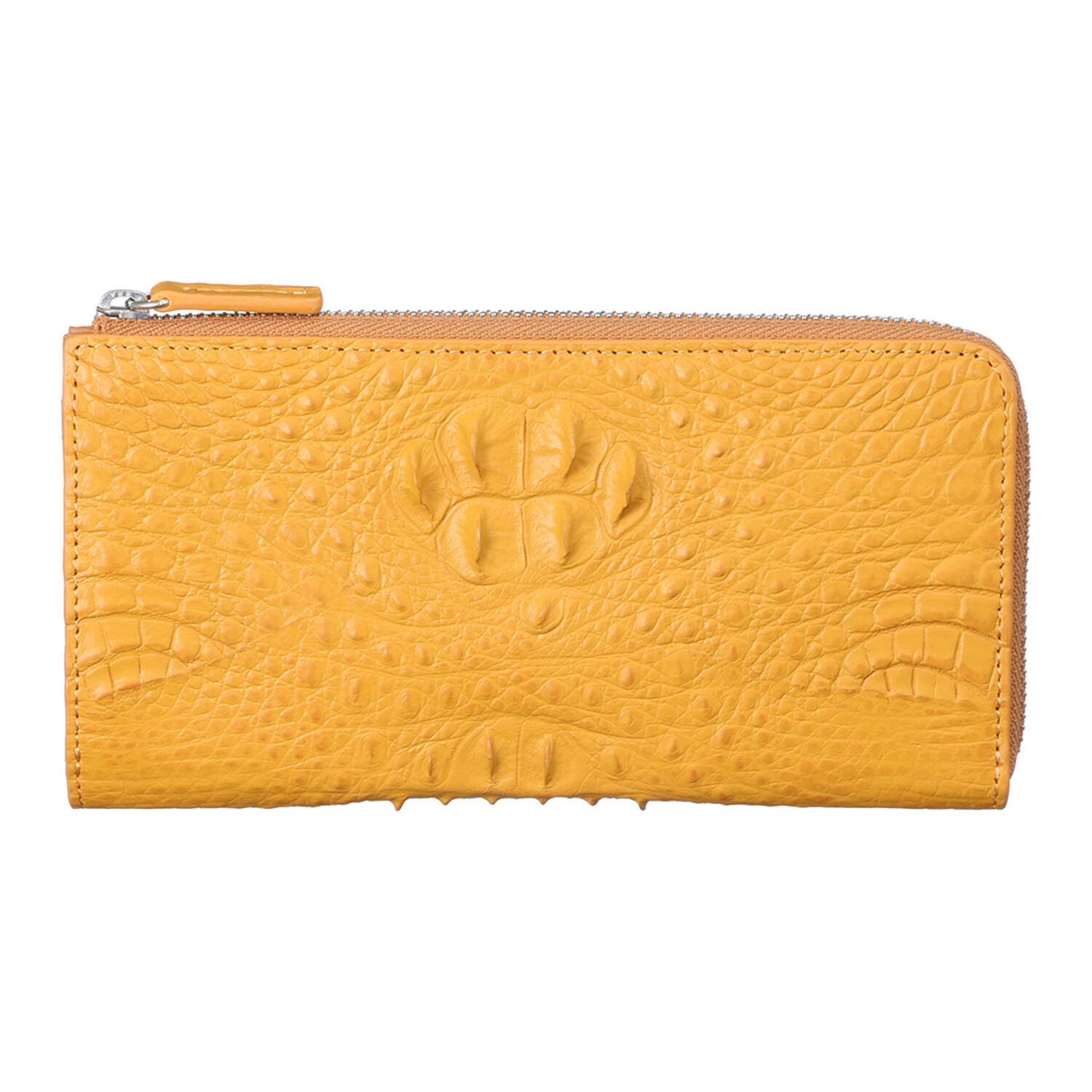 リアマッサ クロコダイル クラウンポイント Ｌ字ファスナー コンパクトウォレット