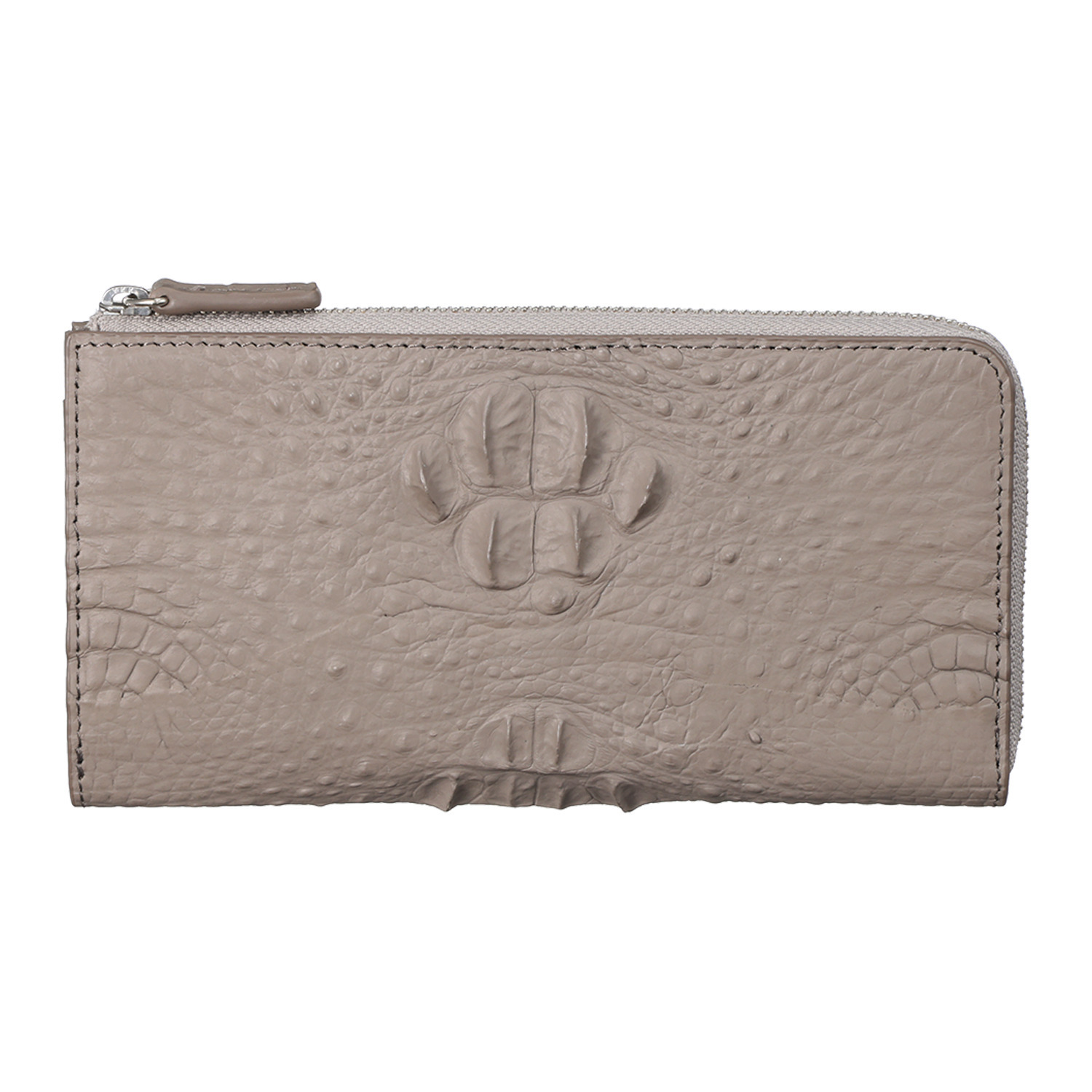 リアマッサ クロコダイル クラウンポイント Ｌ字ファスナー コンパクトウォレット