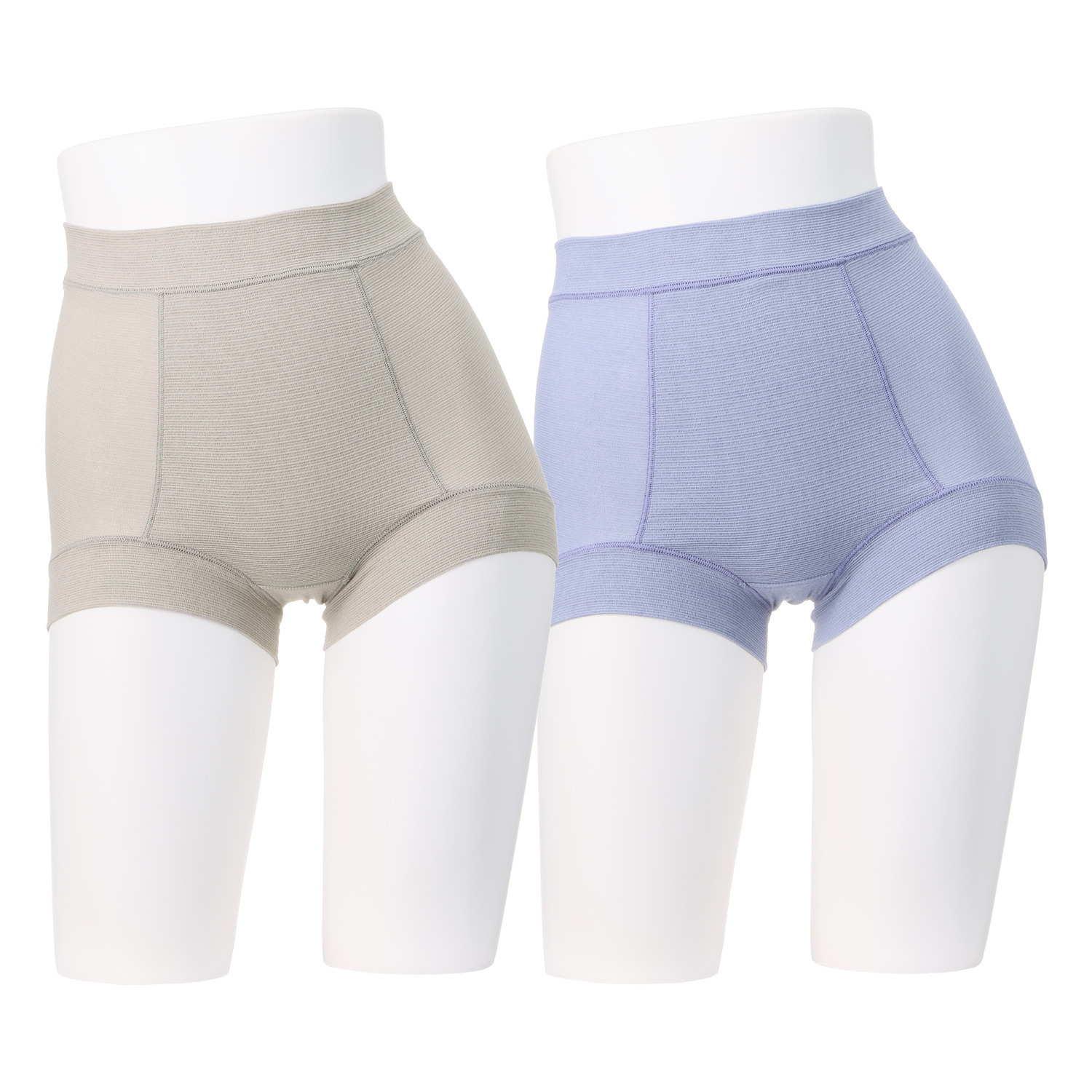 丸福ガーゼ 吸水速乾・抗菌防臭 綿モダール混 極上らくちん 一分丈ショーツ２枚セット