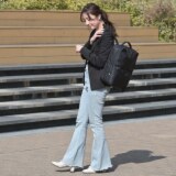 カバッグ はっ水ナイロン ガバッと開く時短リュック “ミニ”