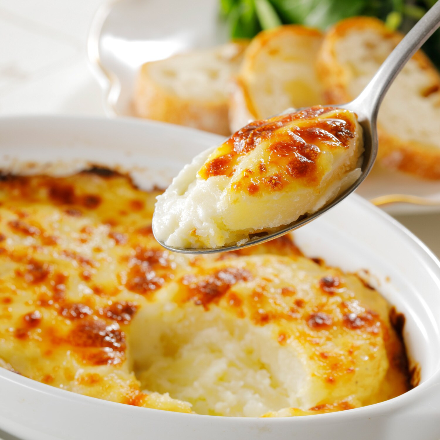 星付きフレンチレストラン ナベノイズム じゃがいものグラタン ドフィノワ風