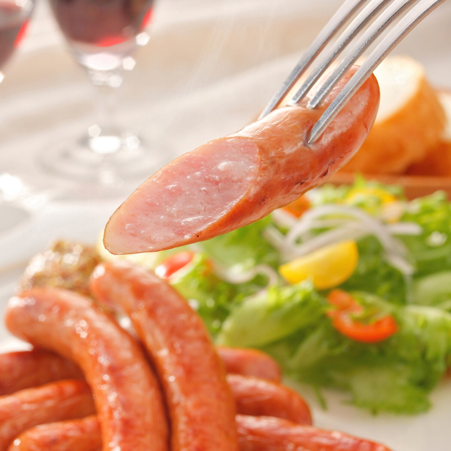 バルナバハム 北海道産三元豚使用 あらびきソーセージ