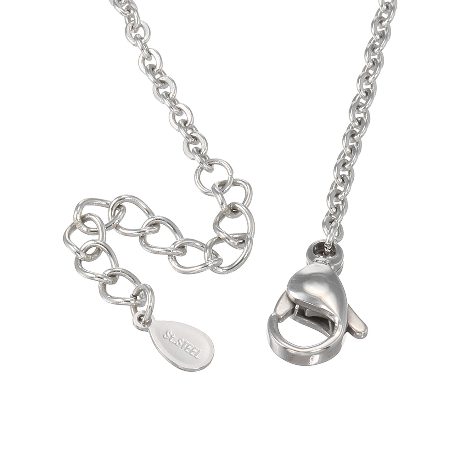 ステングレイス サージカルステンレス クレッセントデザイン ブレスレット