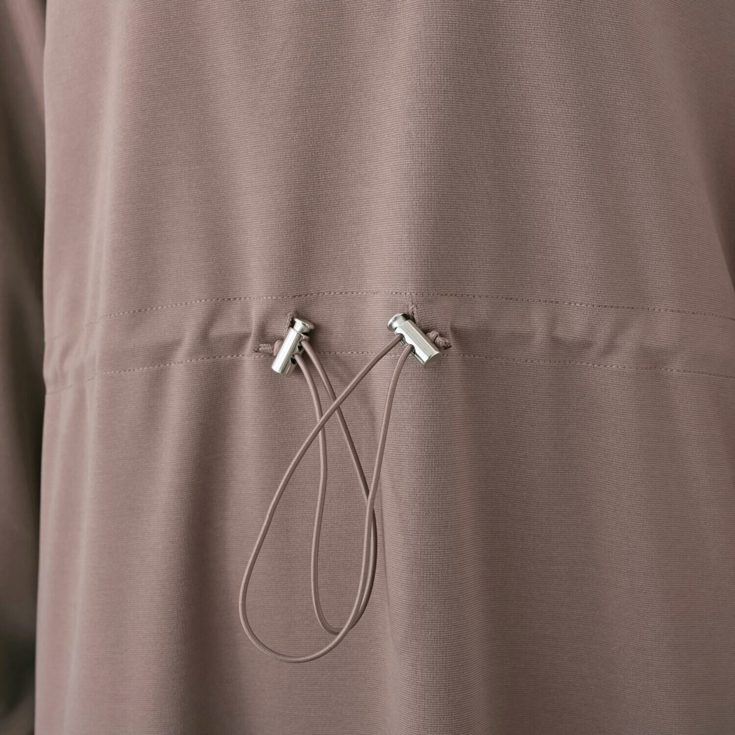 イクシーズ ウエスト ドローストリング付 ワンピース