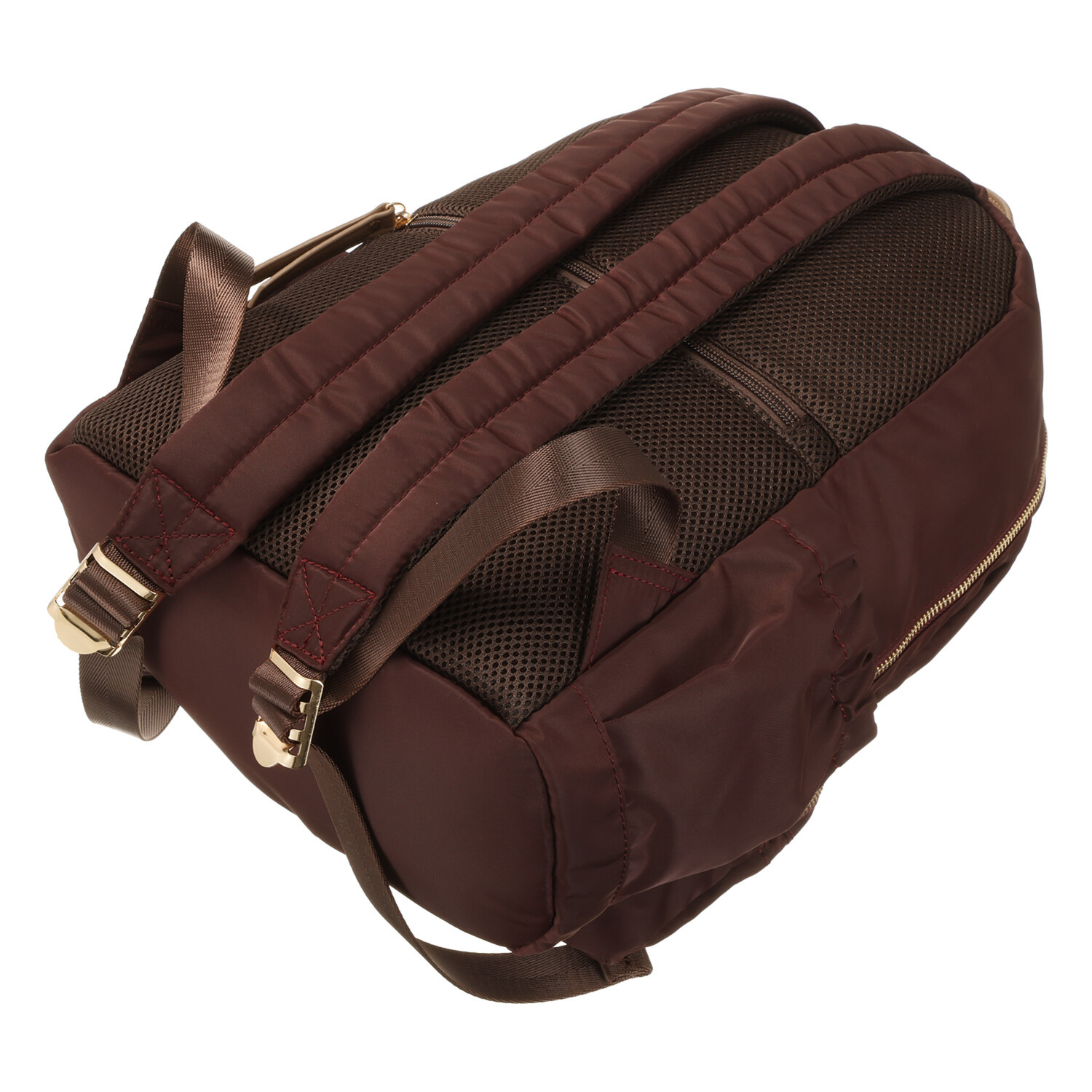 モニカ はっ水・軽量 グロッシーナイロン ギャザーバックパック